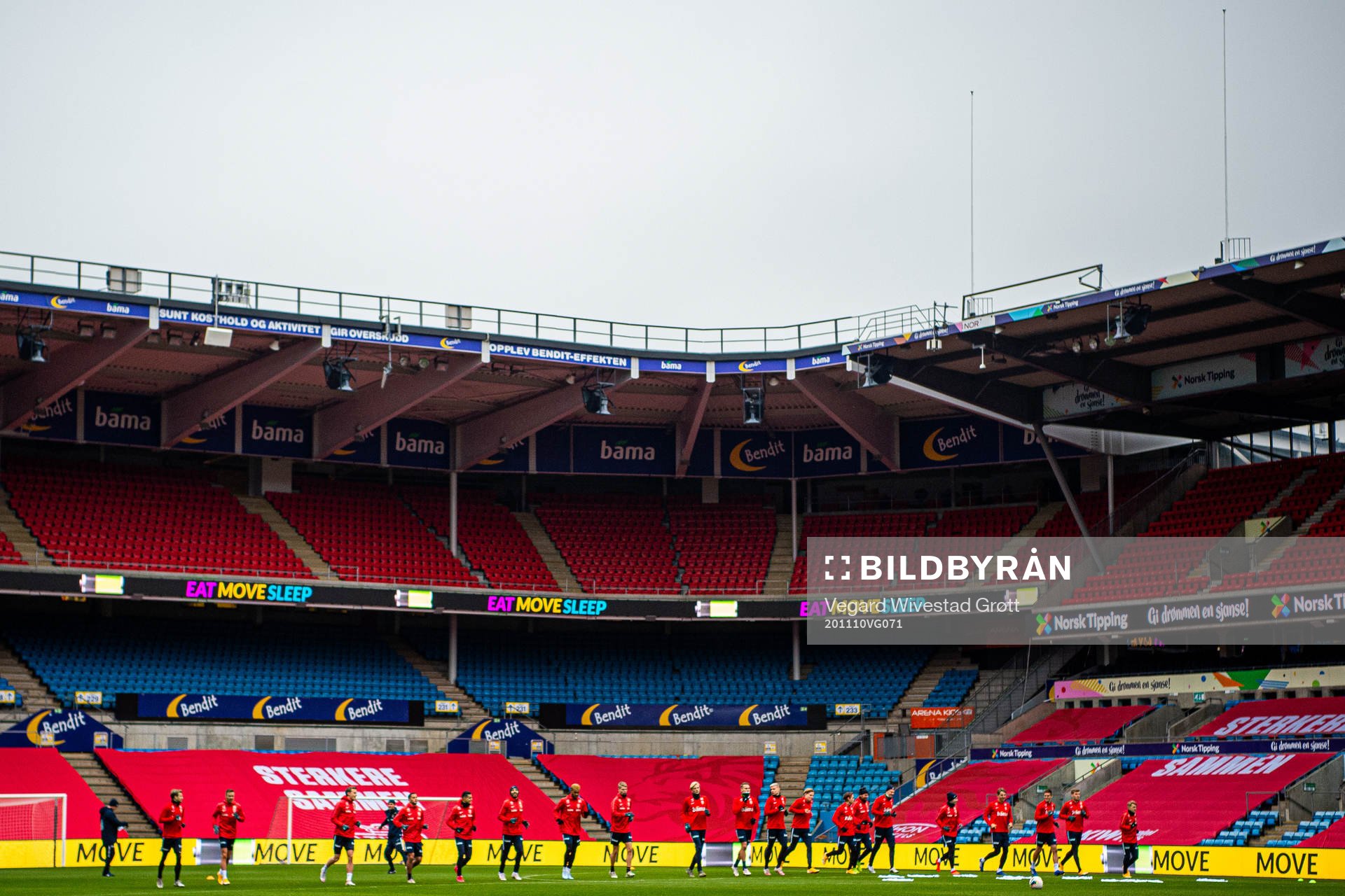 General view of Ullevaal Stadion