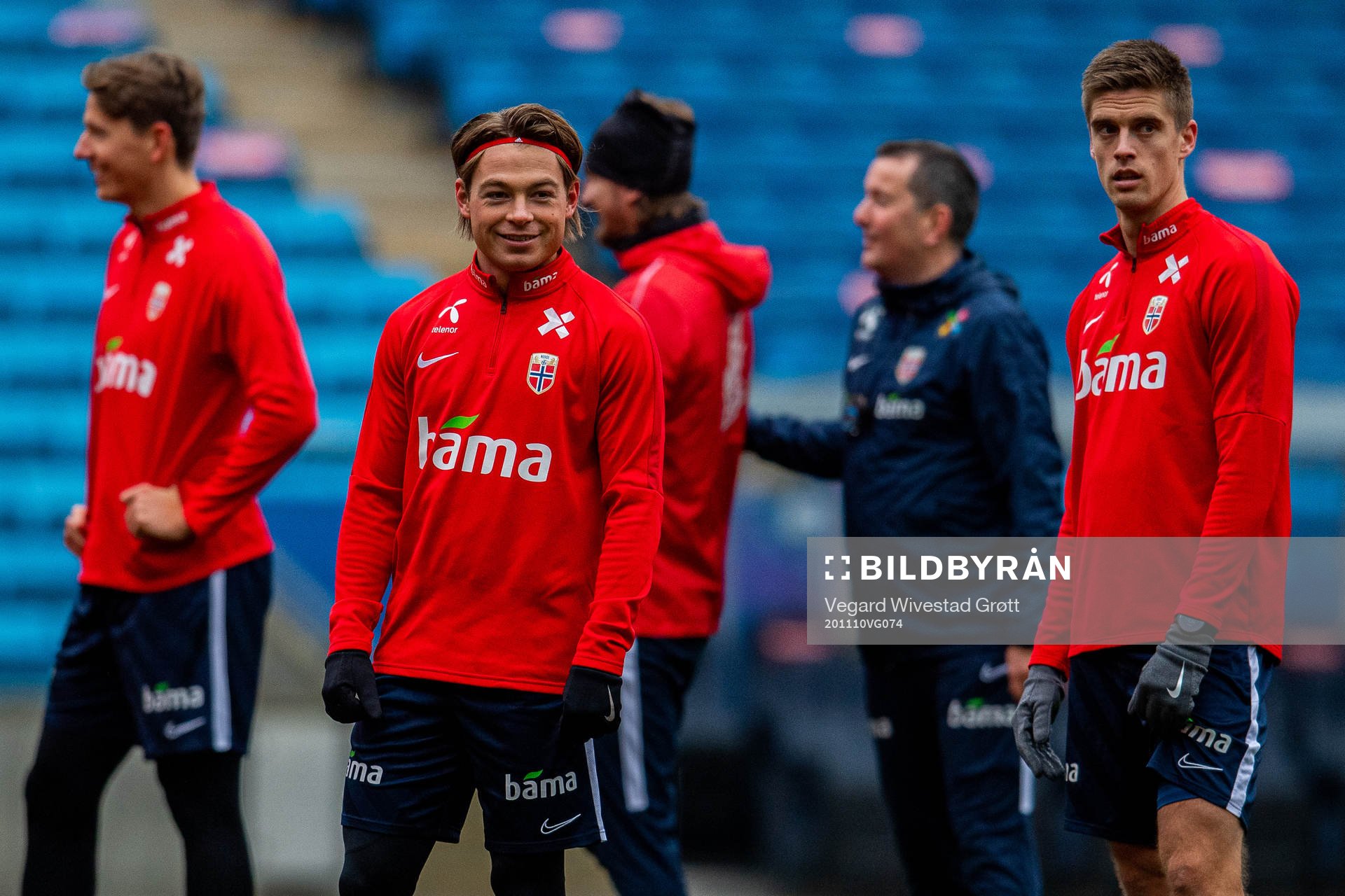 Patrick Berg and Markus Henriksen of the Norwegian national