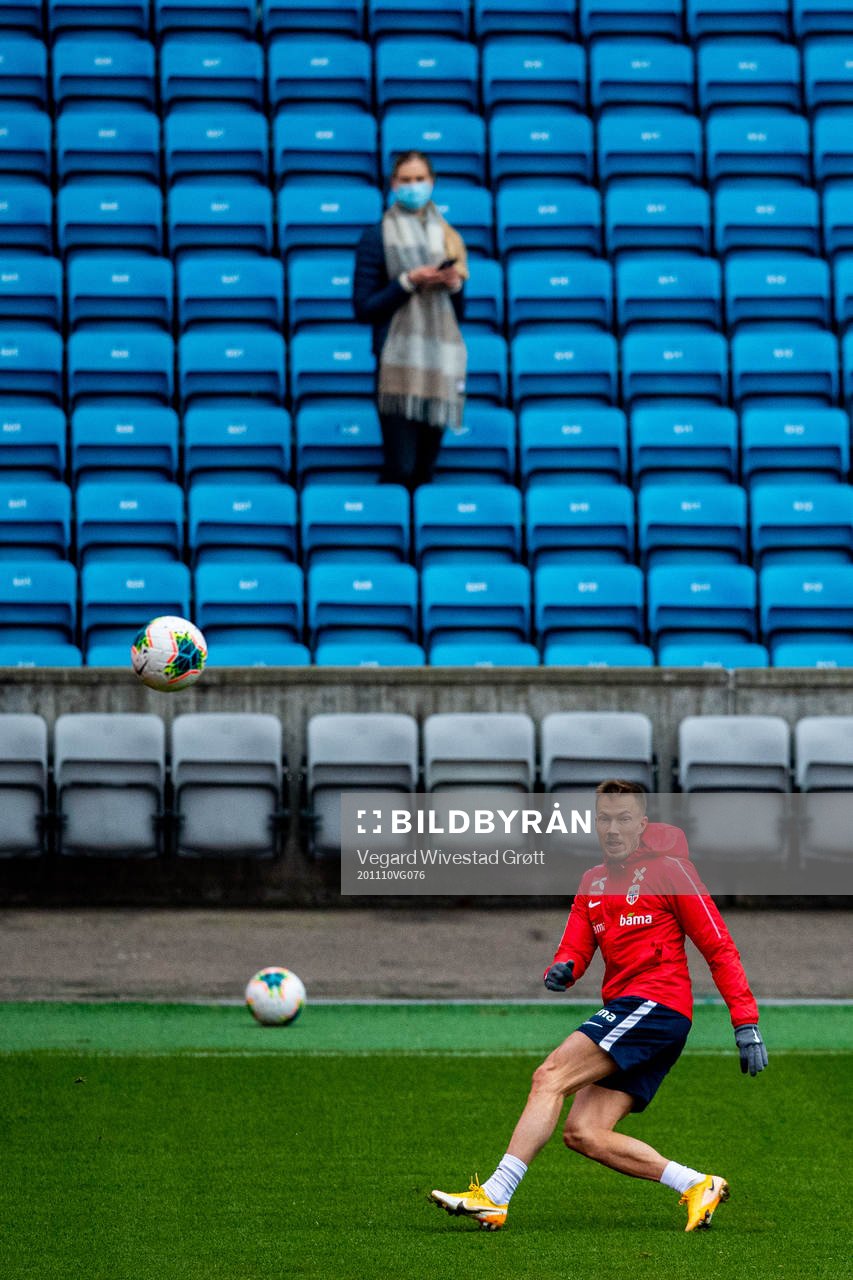 Martin Linnes of the Norwegian national football team