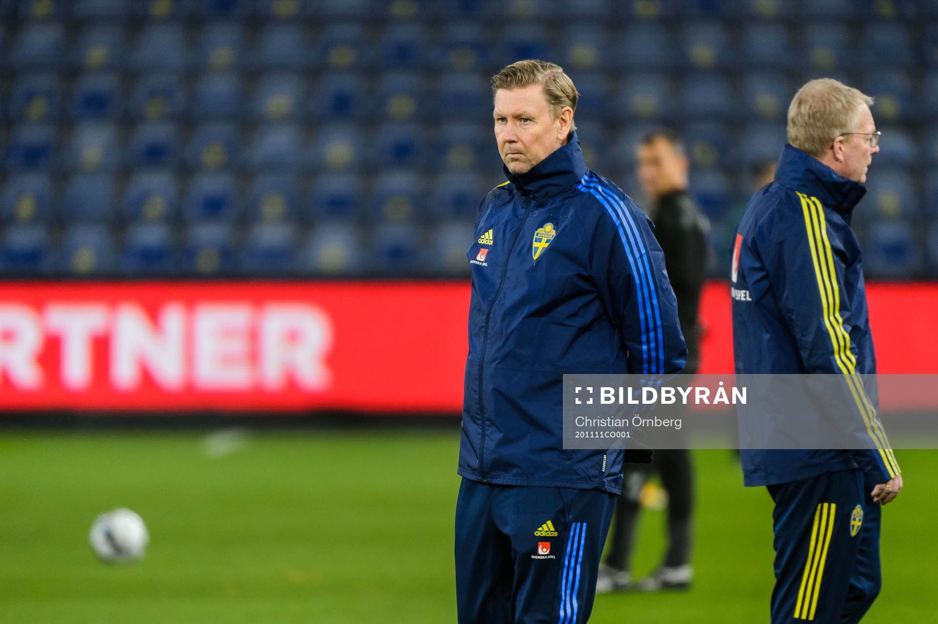 Assistant coach Peter Wettergren of Sweden