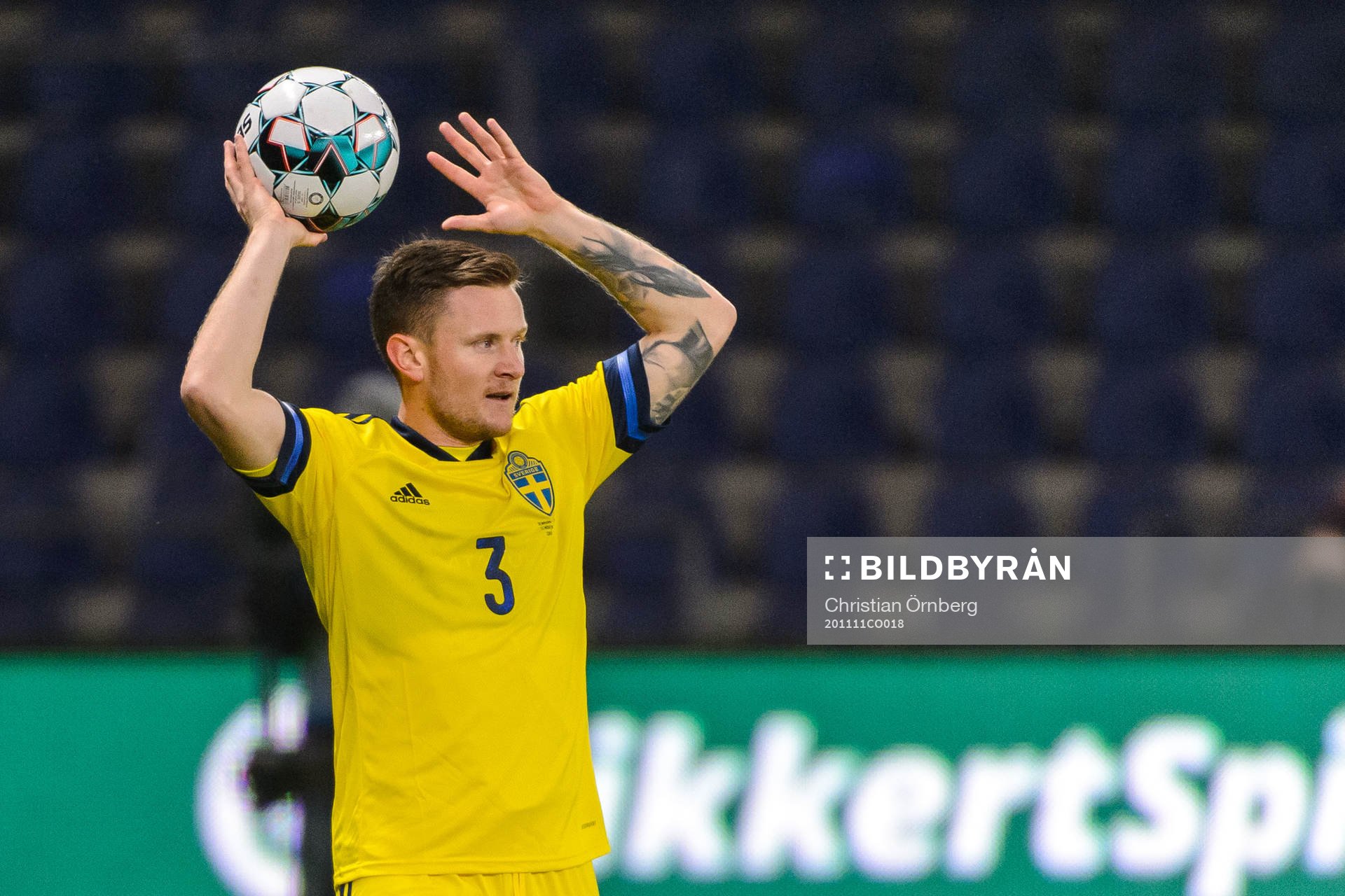 Mattias Johansson of Sweden