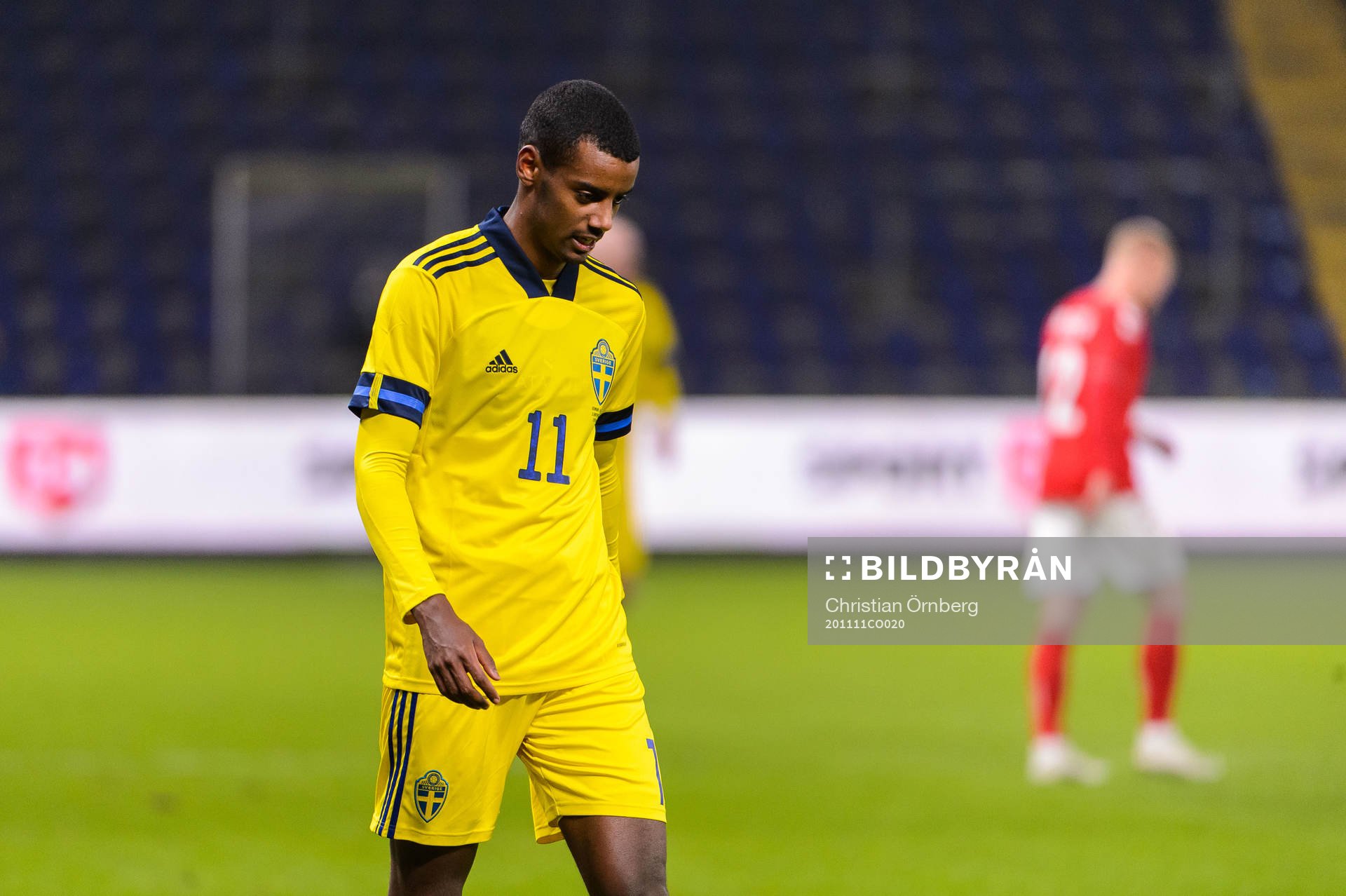 Alexander Isak of Sweden