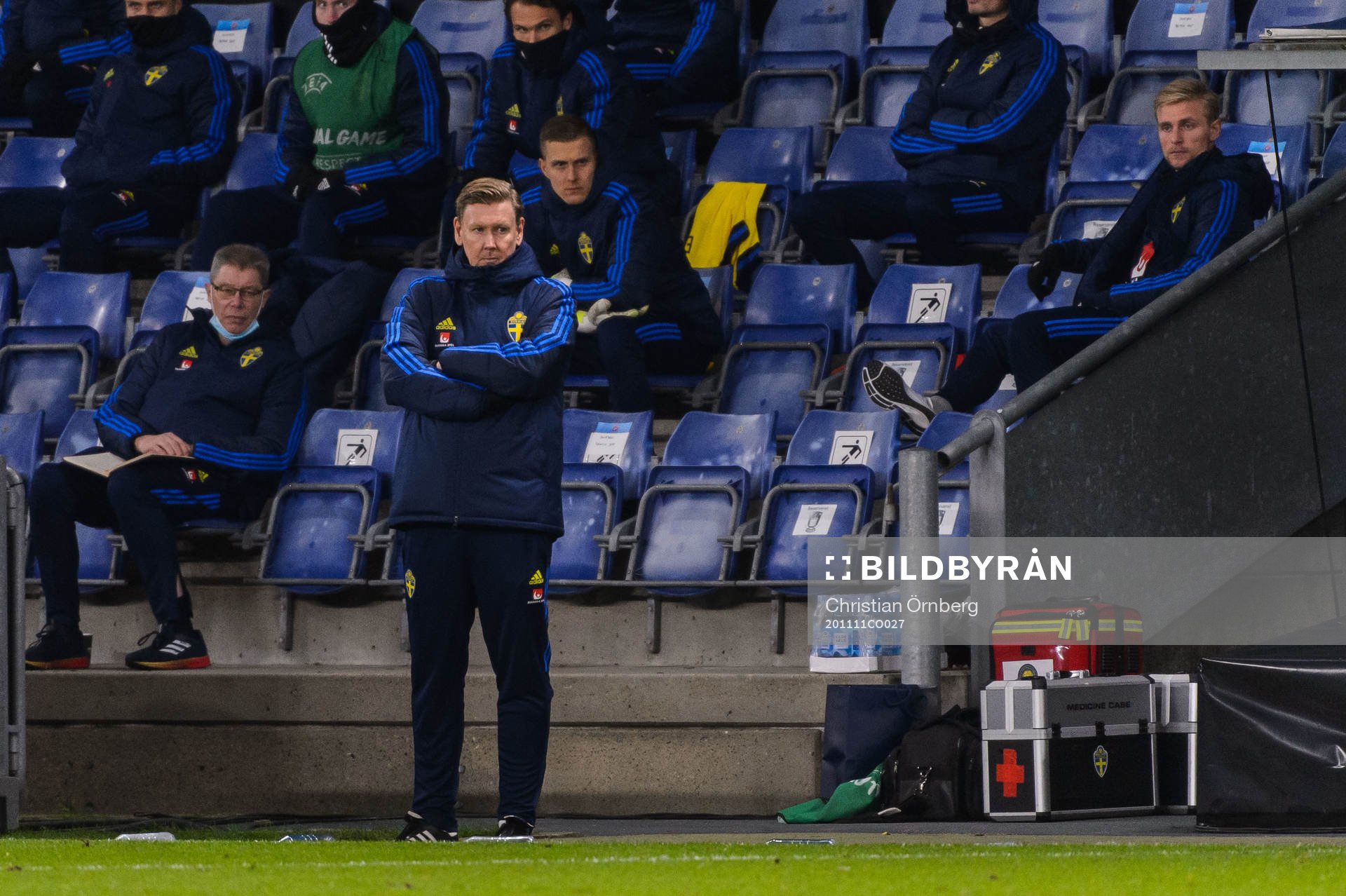 Assistant coach Peter Wettergren of Sweden