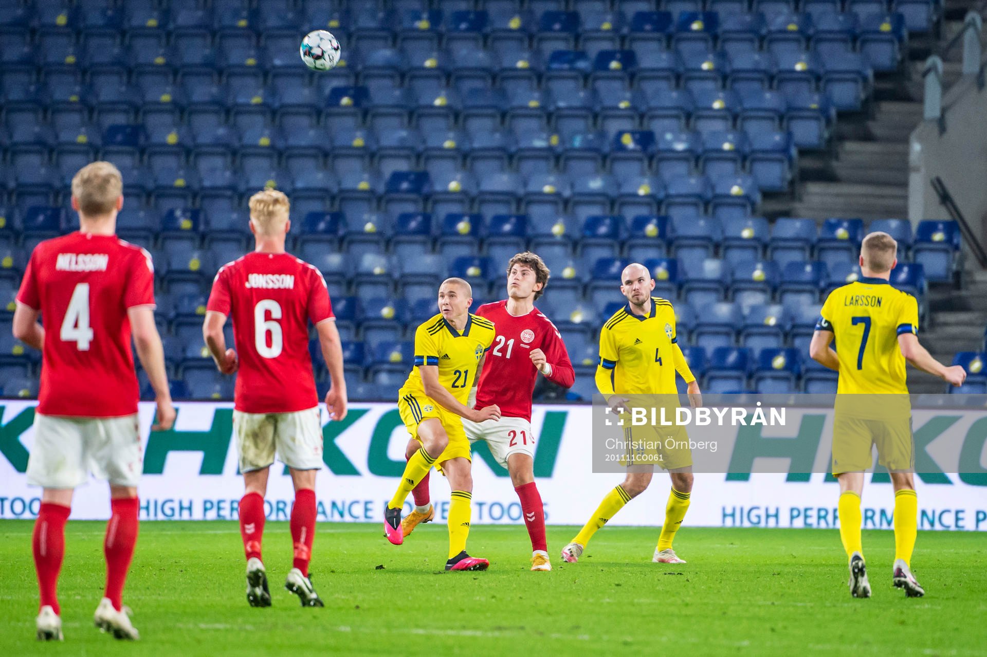 Sebastian Holmén, Marcus Danielson and Sebastian Larsson