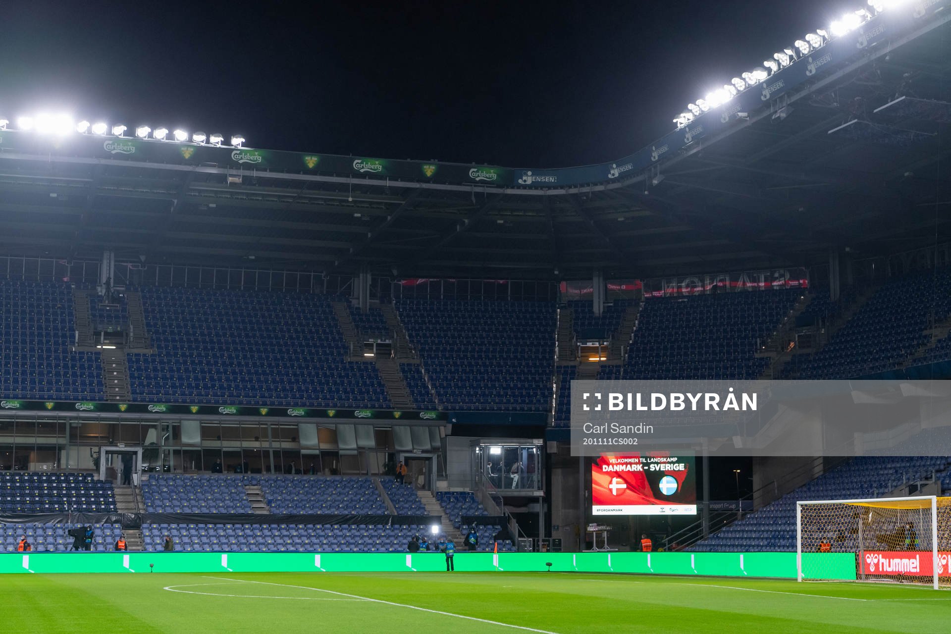 General view of Brøndby Stadion