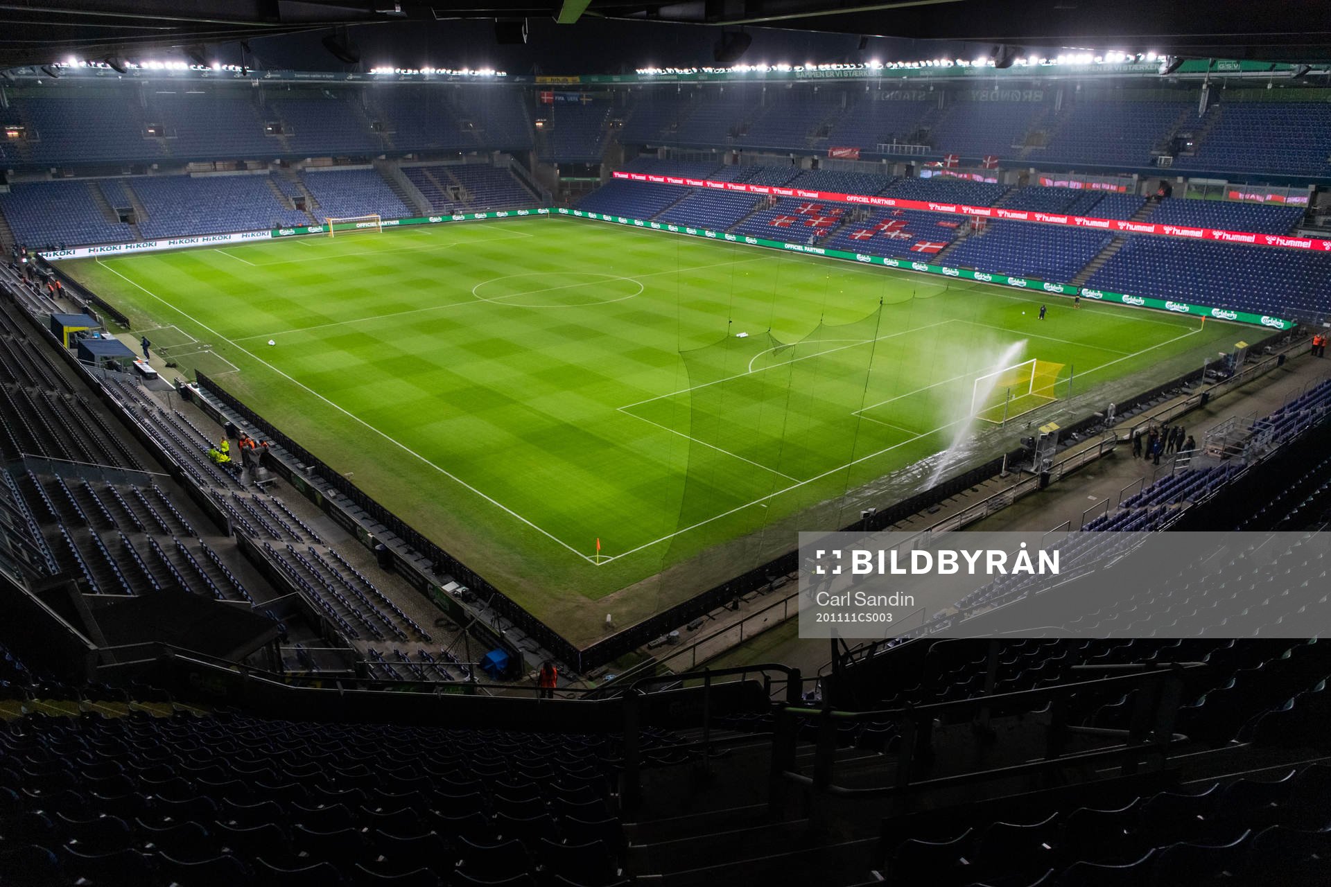 General view of Brøndby Stadion