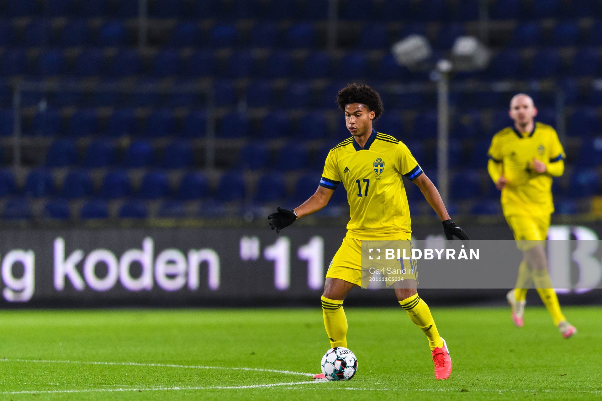 Jens-Lys Cajuste of Sweden