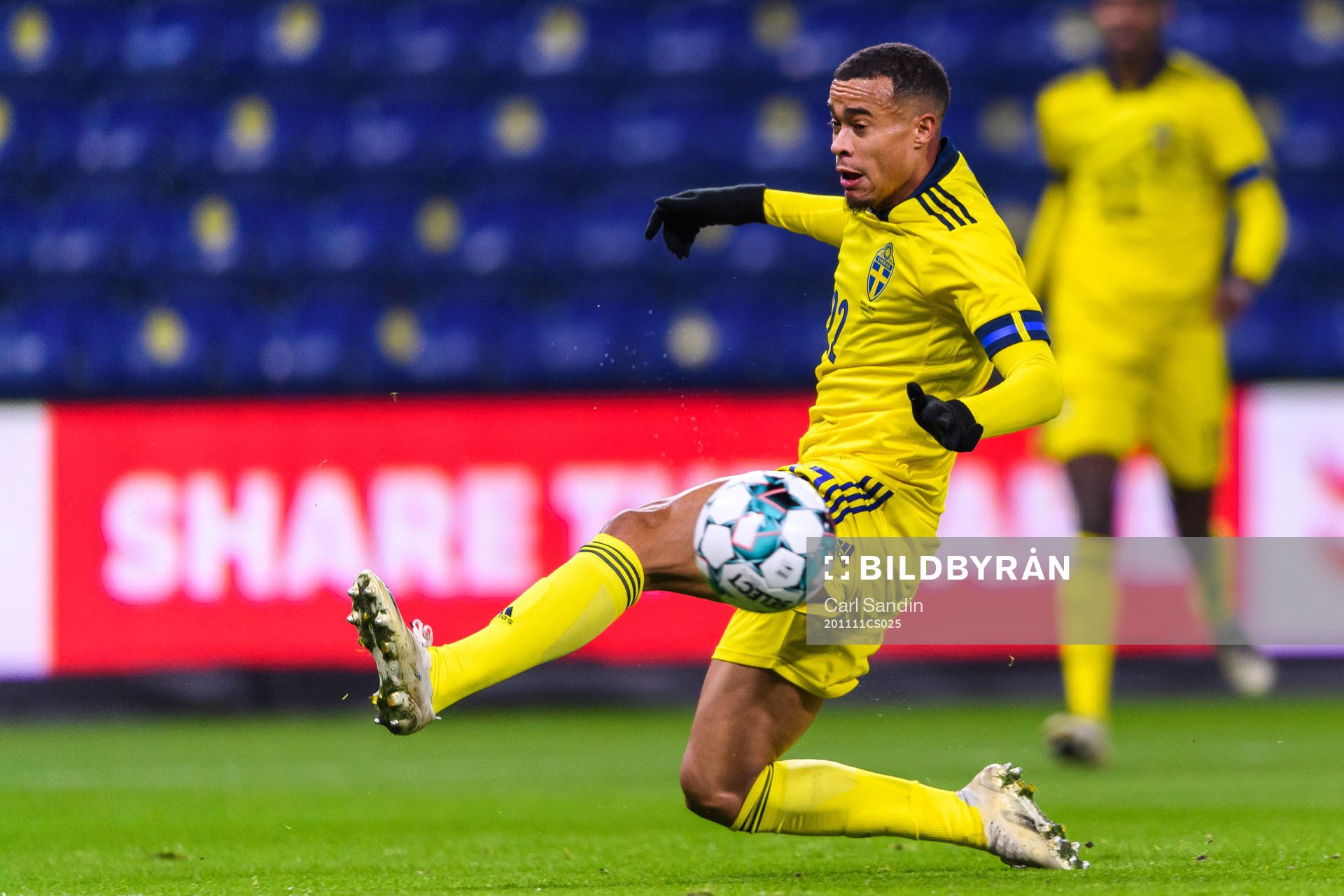 Robin Quaison of Sweden