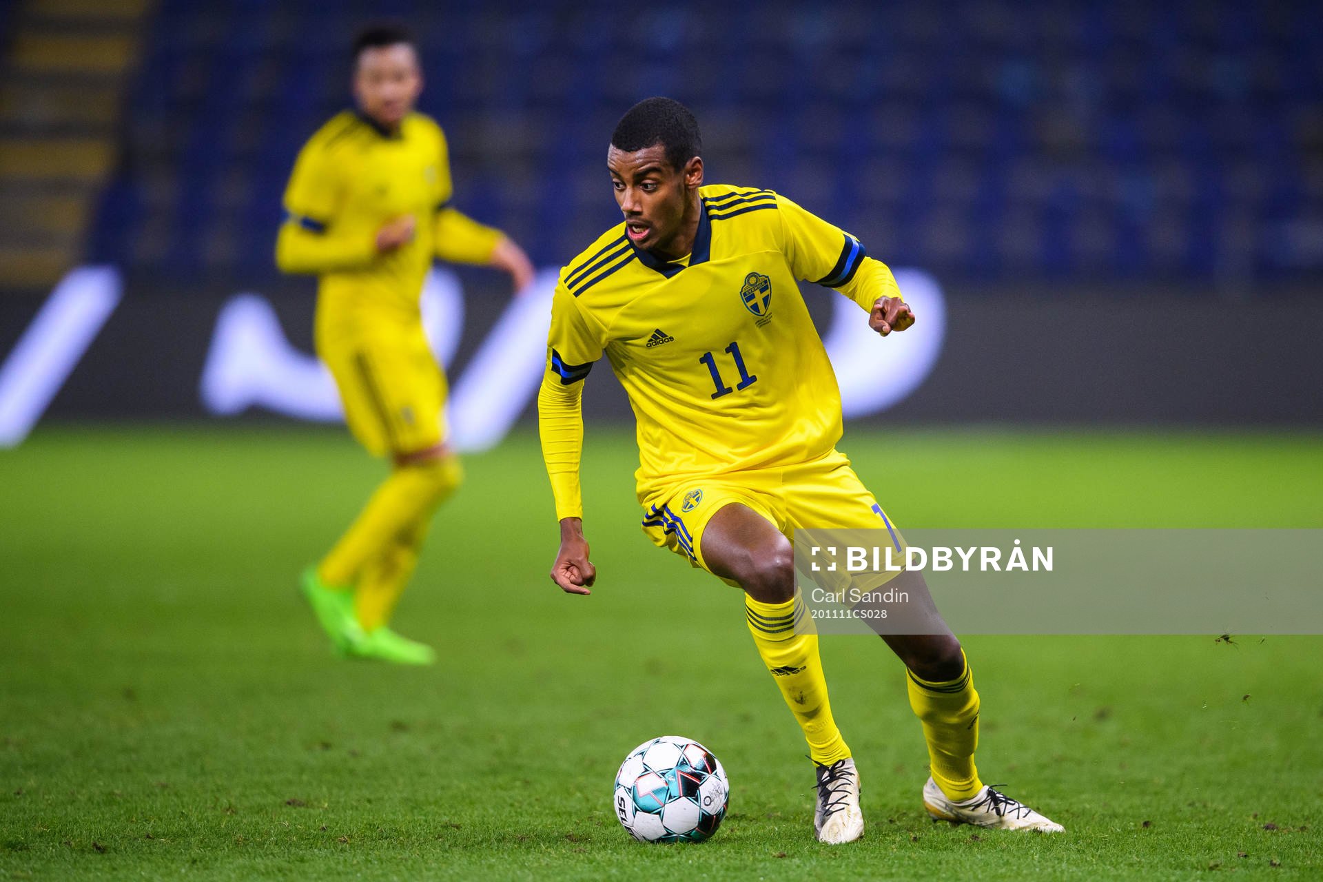 Alexander Isak of Sweden