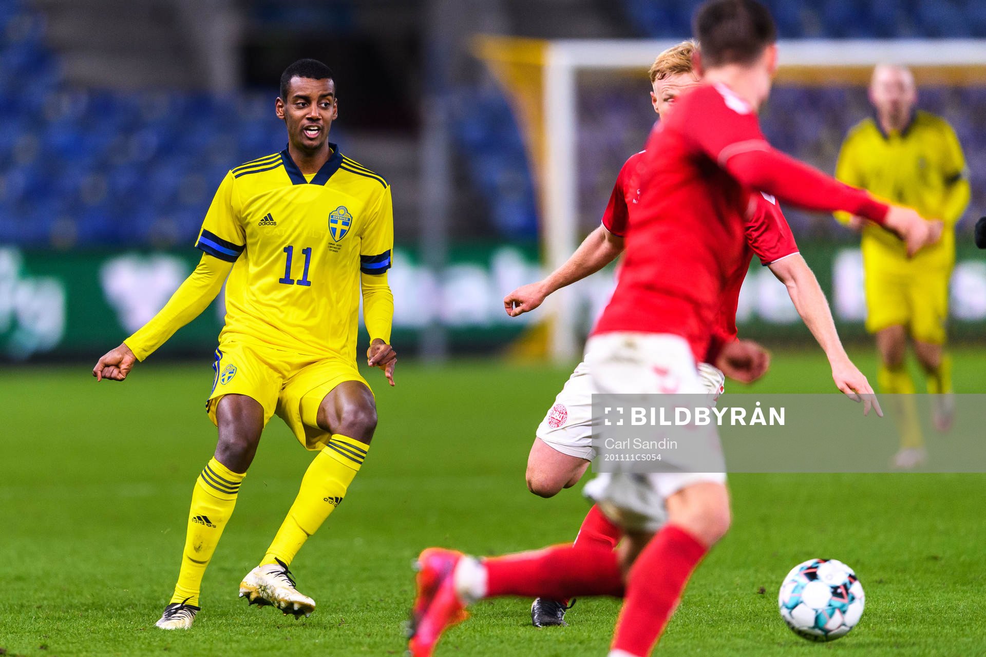 Alexander Isak of Sweden