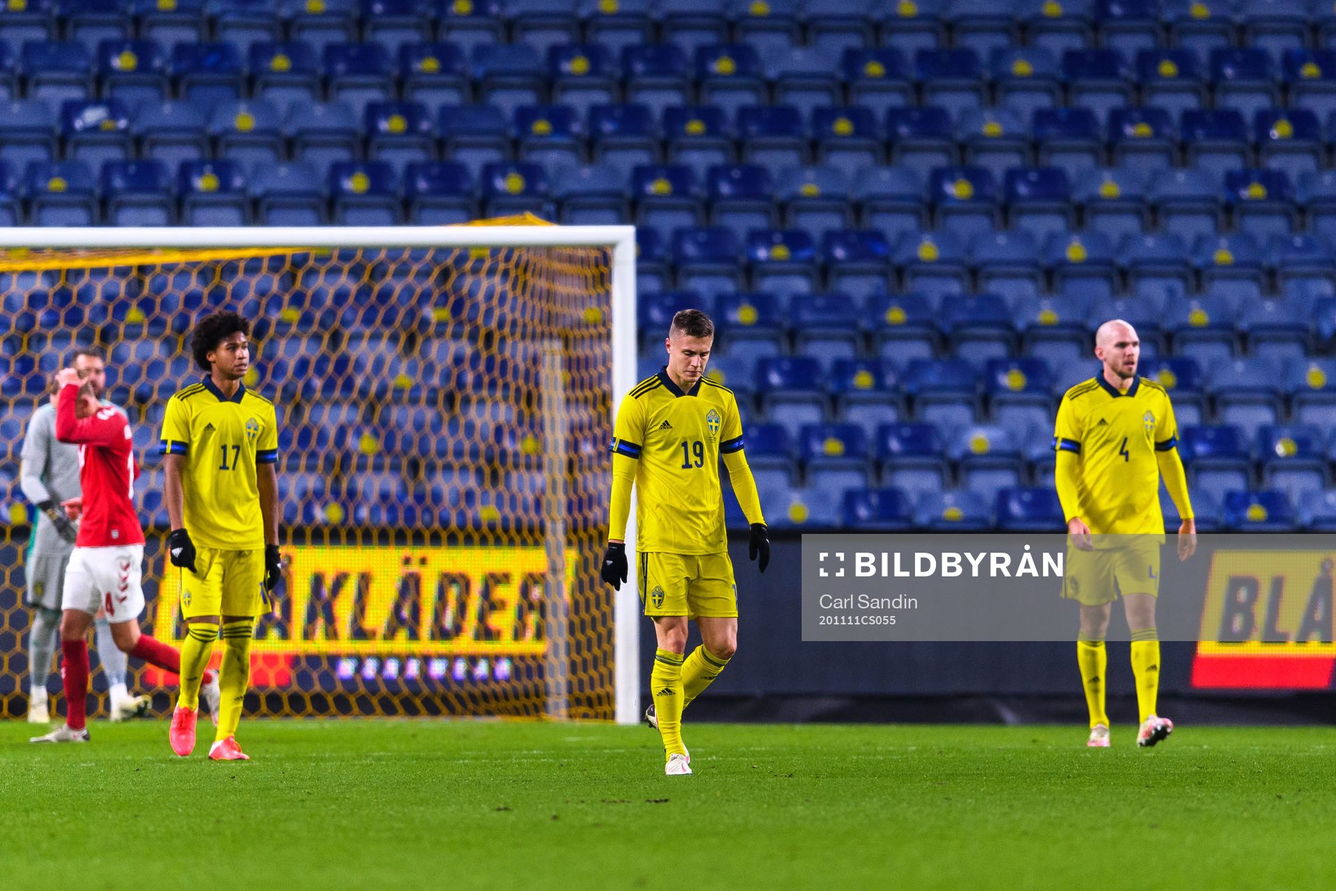 Jens-Lys Cajuste, Mattias Svanberg and Marcus Danielson of