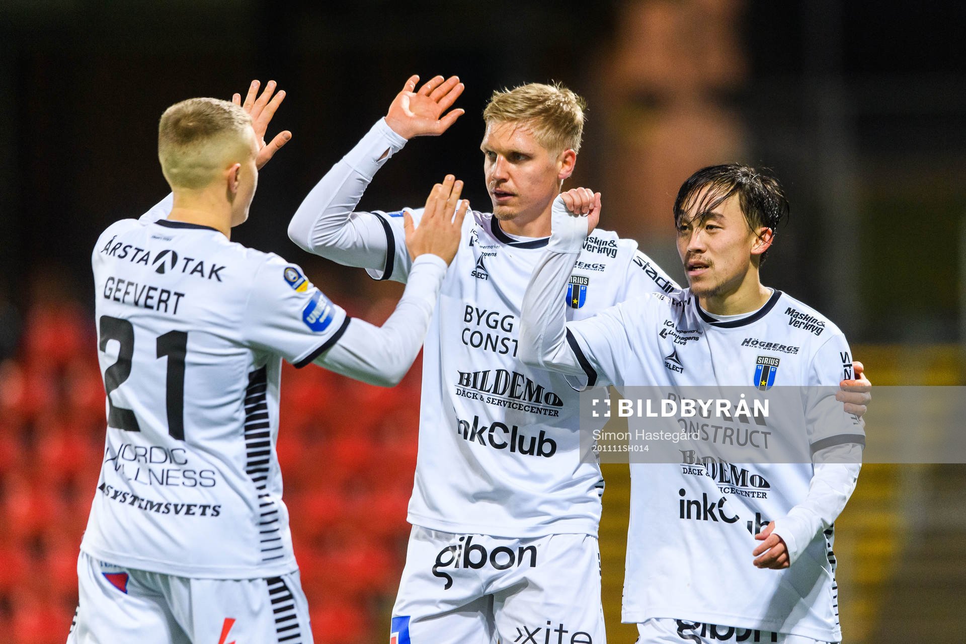 Sirius Simon Gefvert, André Österholm och Yukiya Sugita