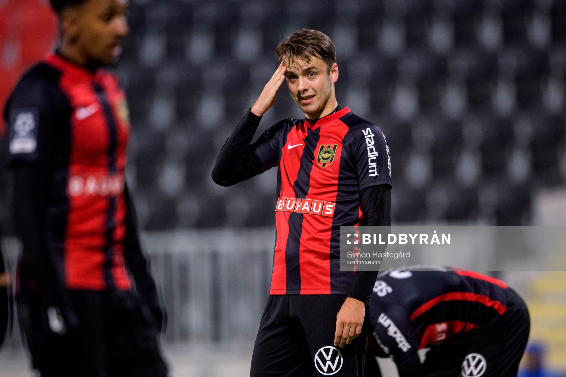 Brommapojkarnas Adam Grundström deppar