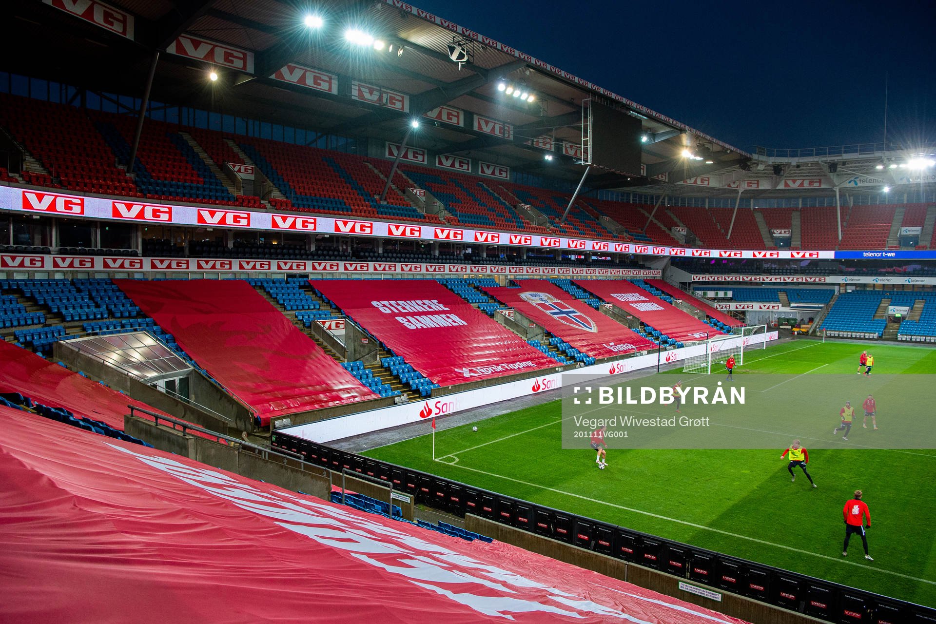 General view of Ullevaal Stadion