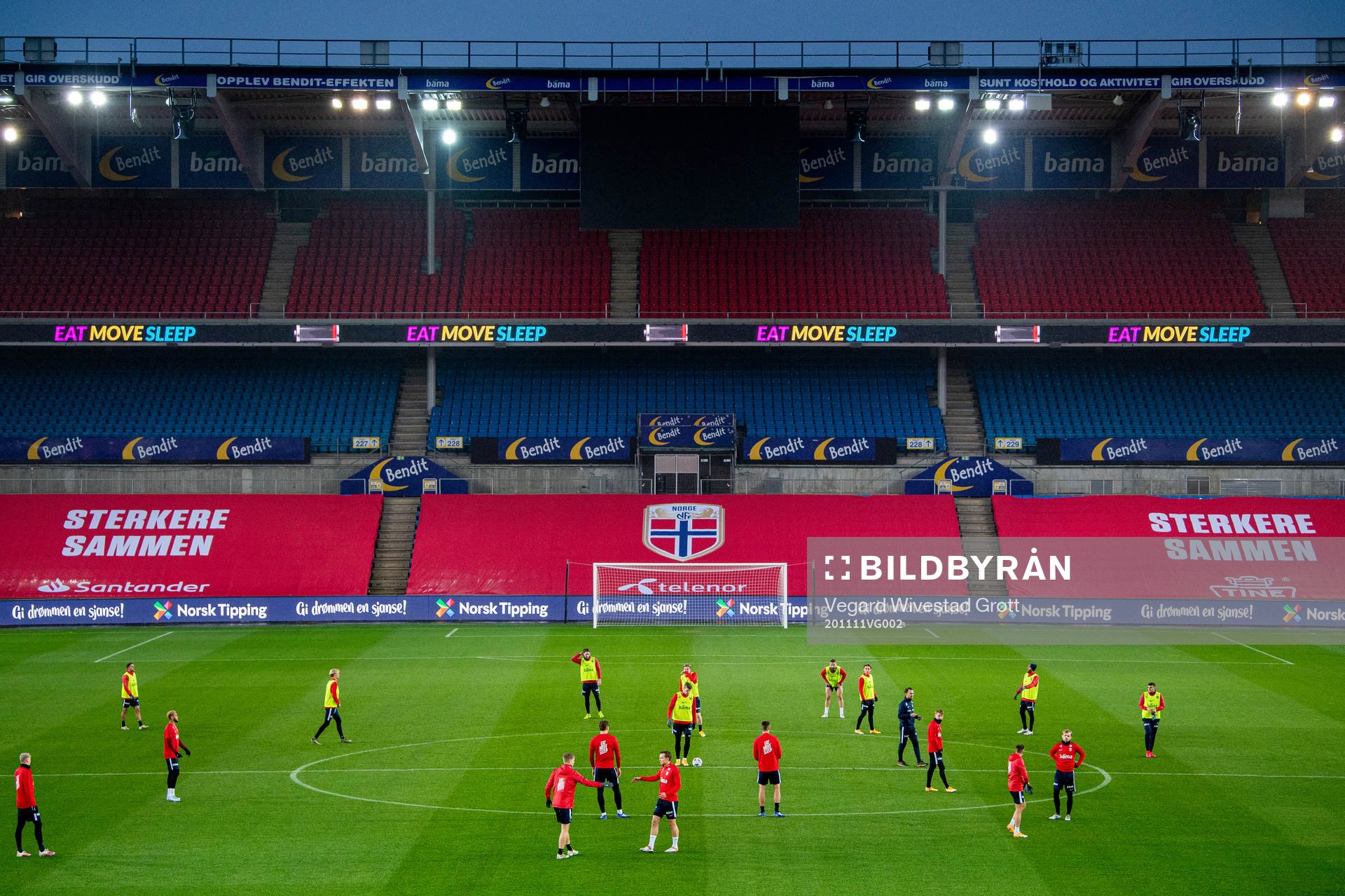 General view of Ullevaal Stadion
