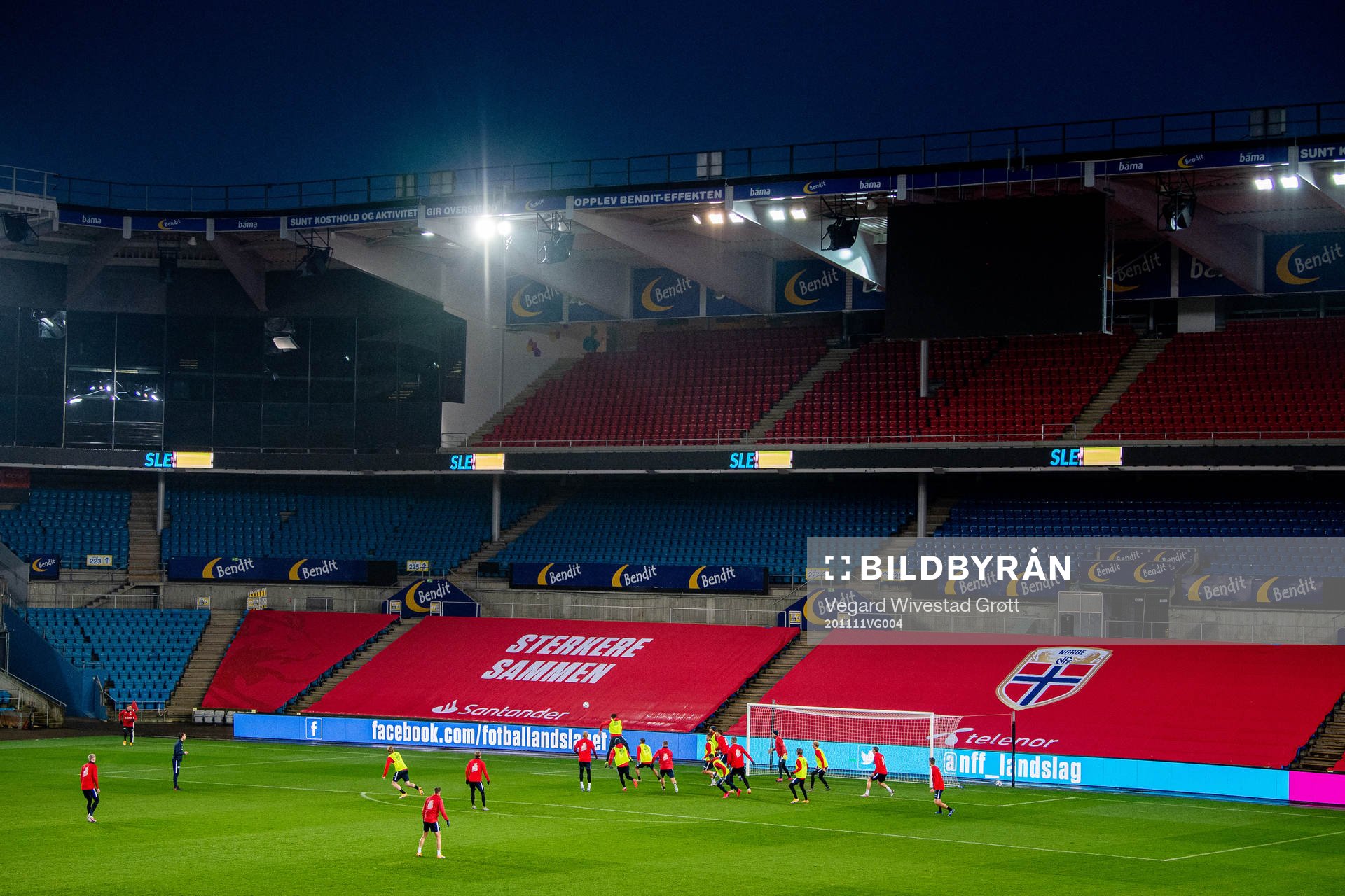 General view of Ullevaal Stadion