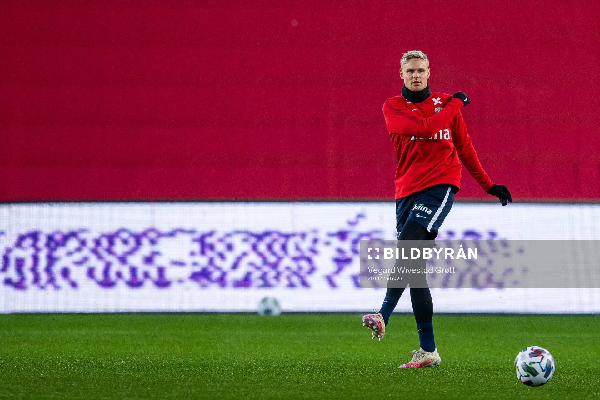 Simen Juklerød of the Norwegian national football team