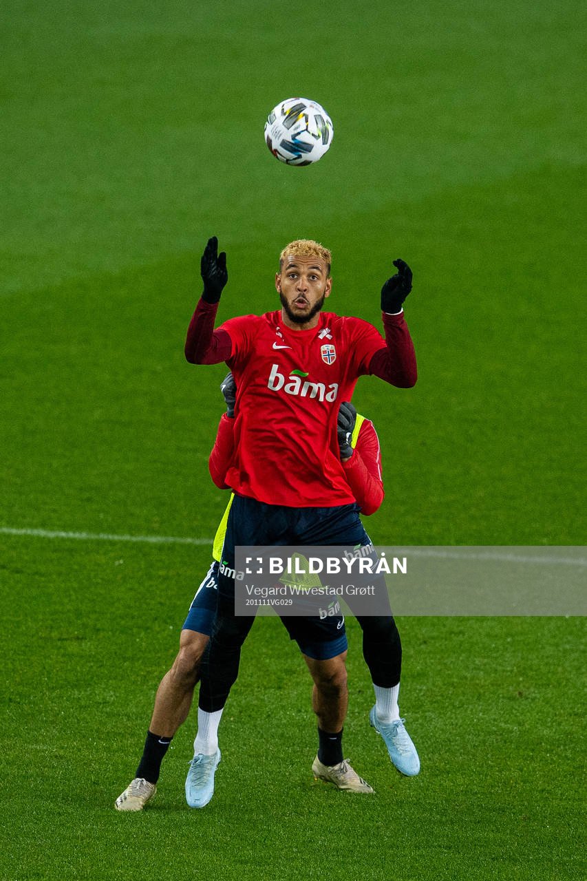 Joshua King of the Norwegian national football team
