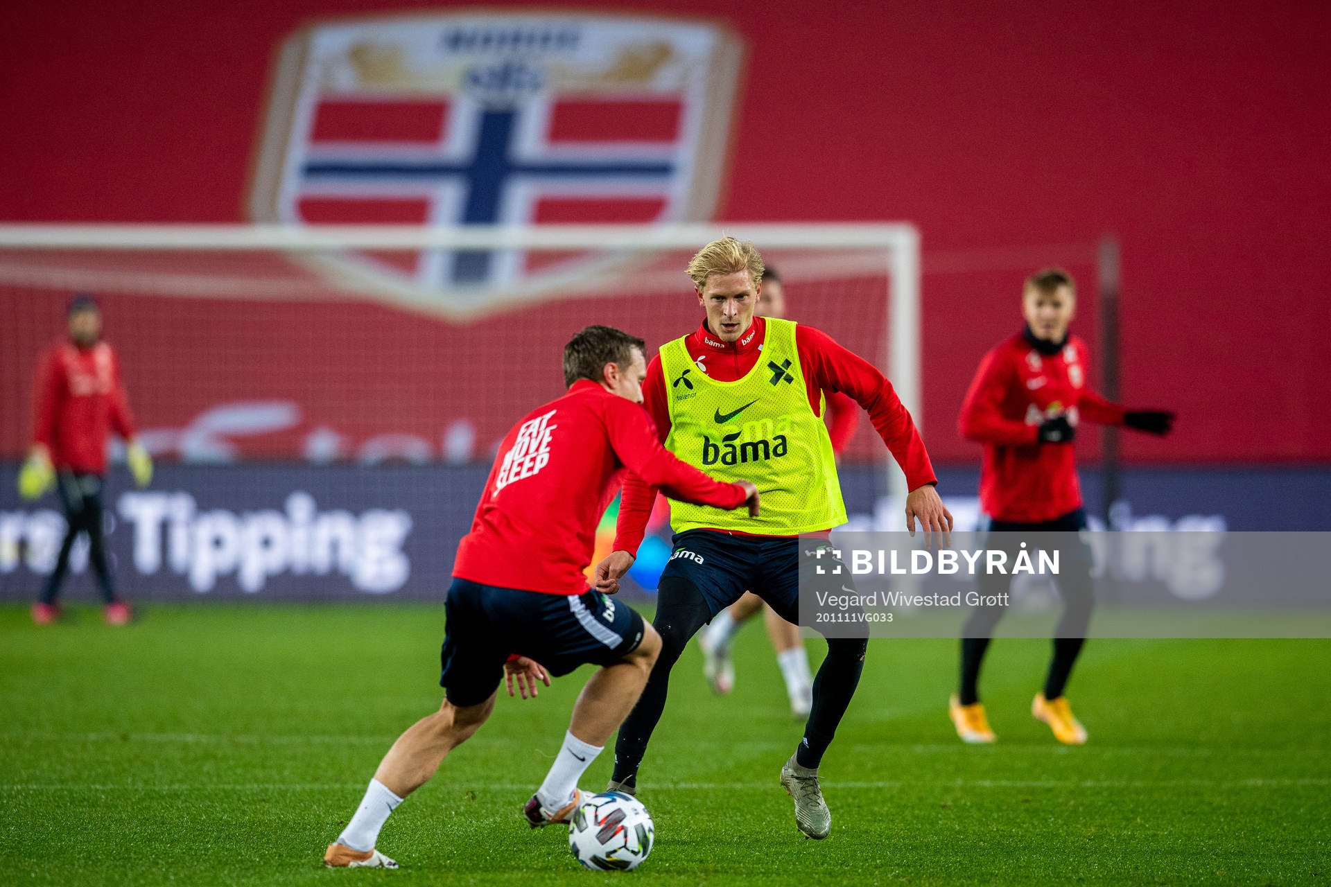 Morten Thorsby of the Norwegian national football team