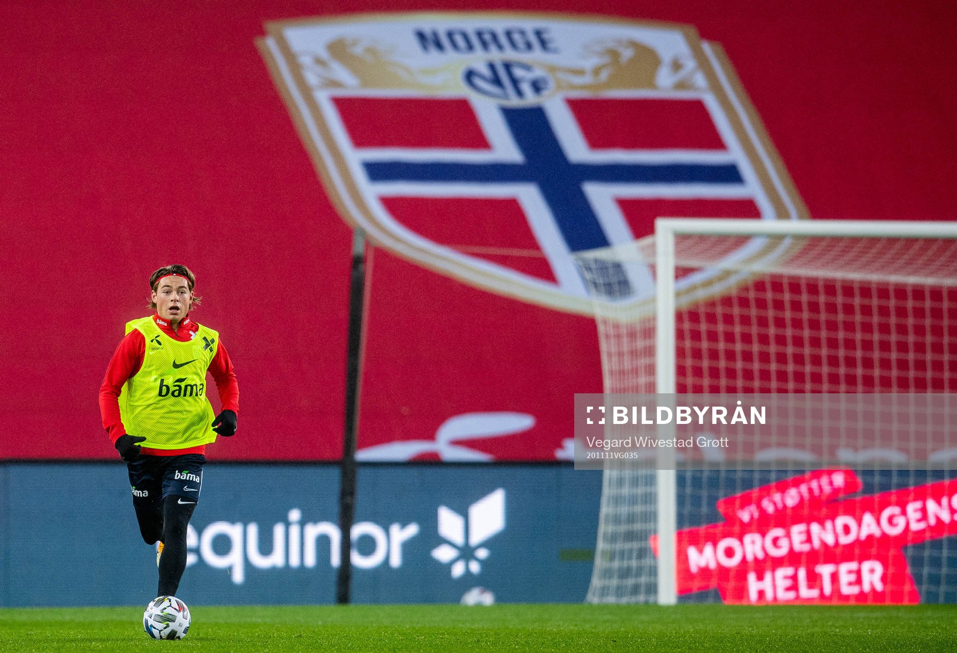 Patrick Berg of the Norwegian national football team