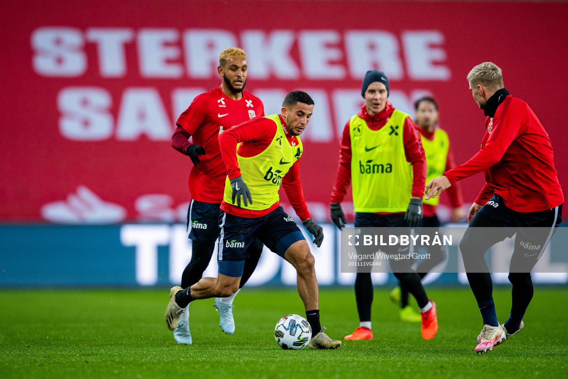 Omar Elabdellaoui of the Norwegian national football team