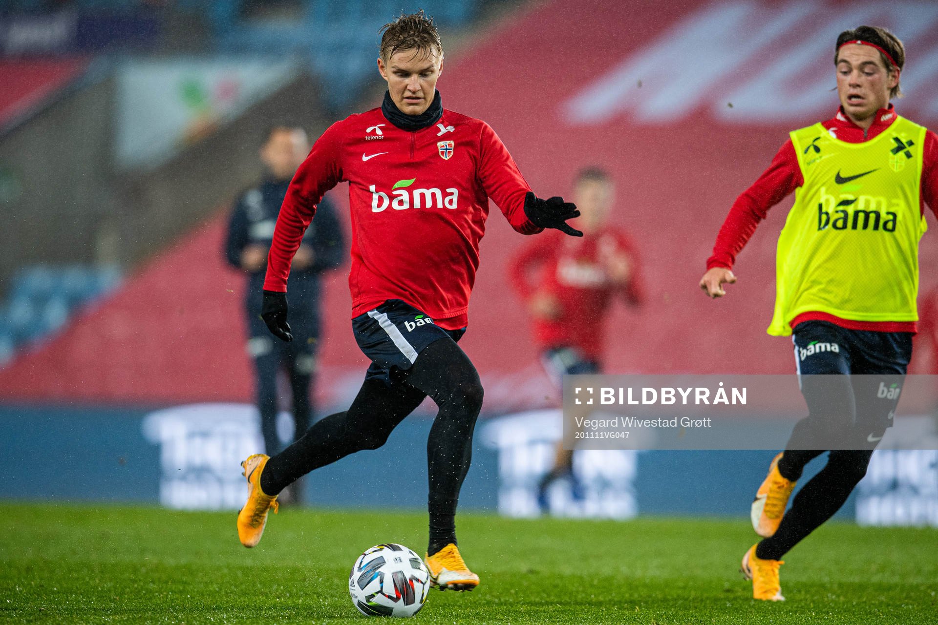 Martin Ødegaard of the Norwegian national football team