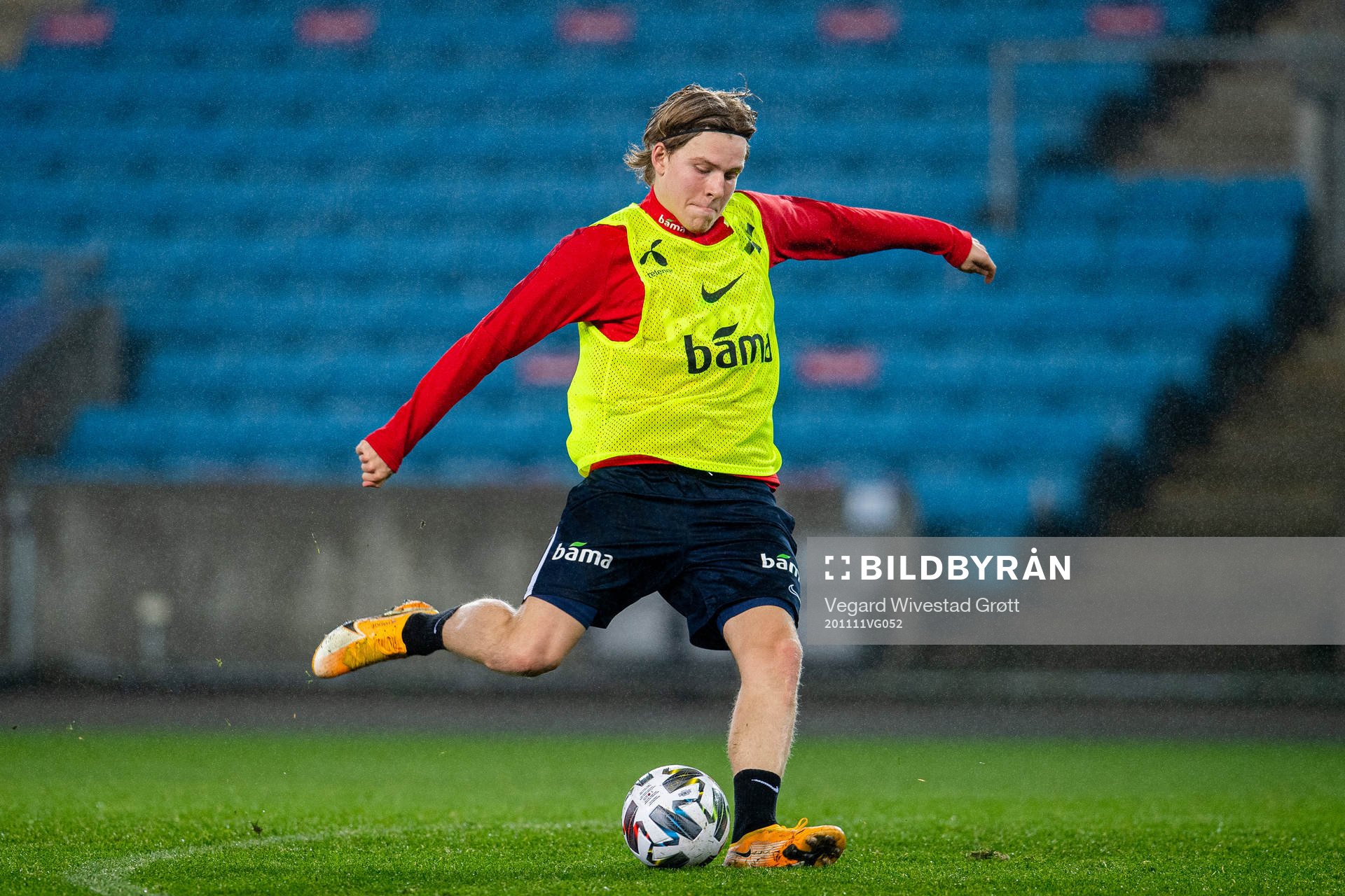 Jens Petter Hauge of the Norwegian national football team