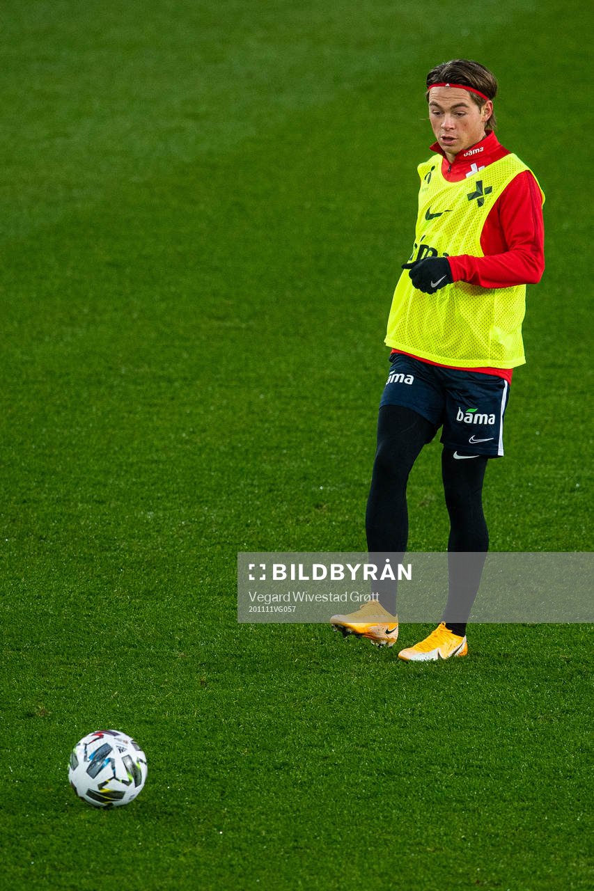 Patrick Berg of the Norwegian national football team