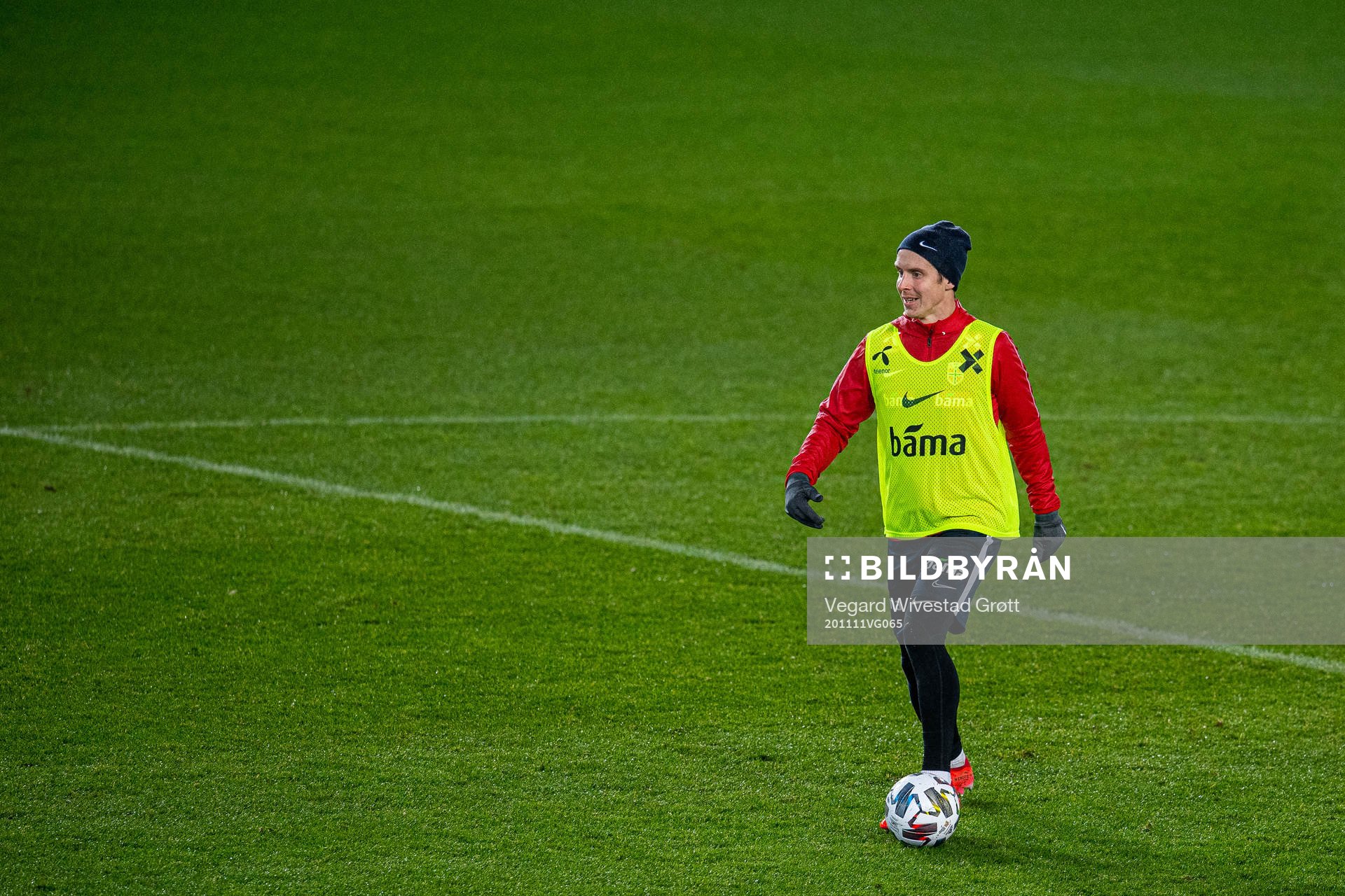 Stefan Johansen of the Norwegian national football team