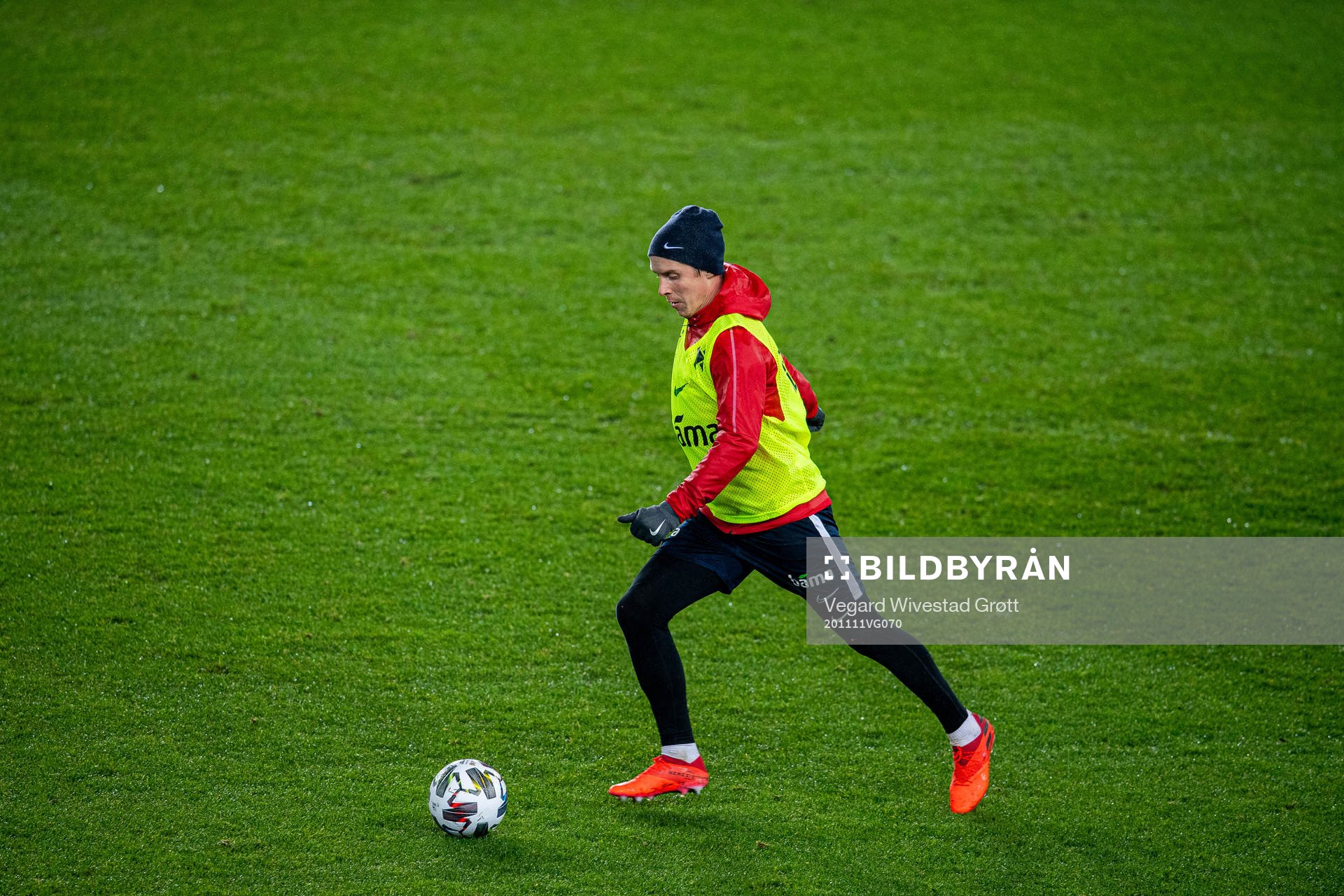 Stefan Johansen of the Norwegian national football team