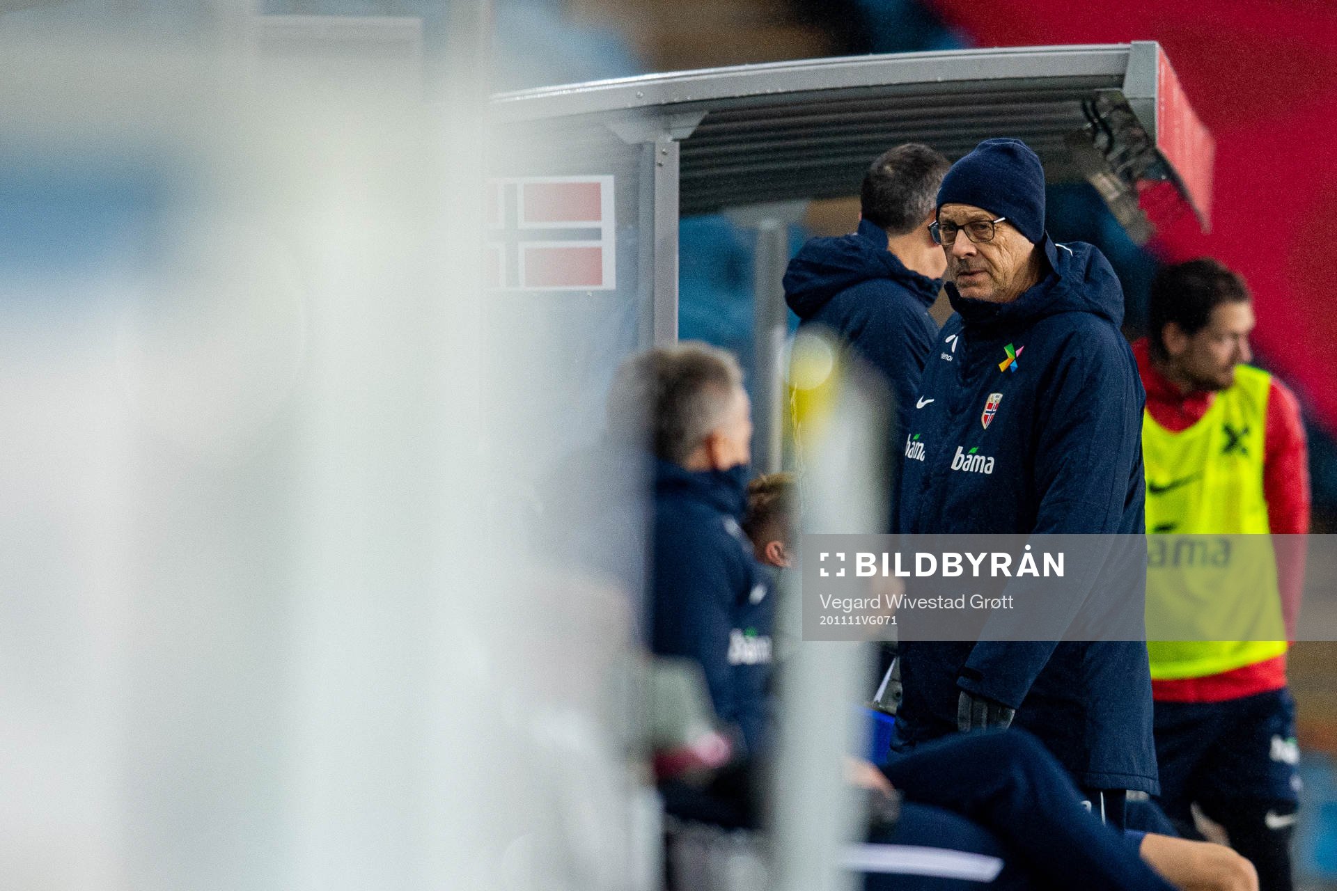 Lars Lagerbäck, head coach of the Norwegian national