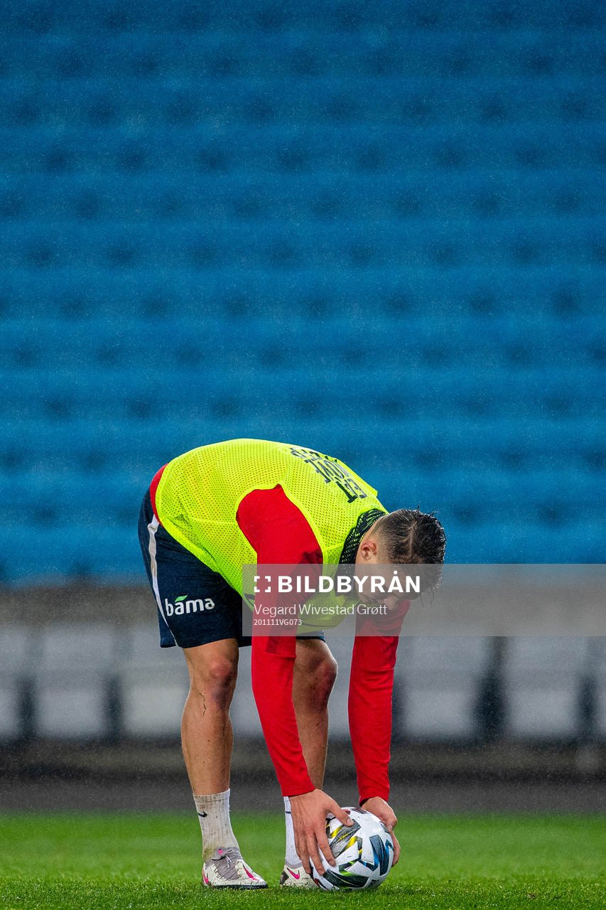 Leo Skiri Østigård of the Norwegian national football team