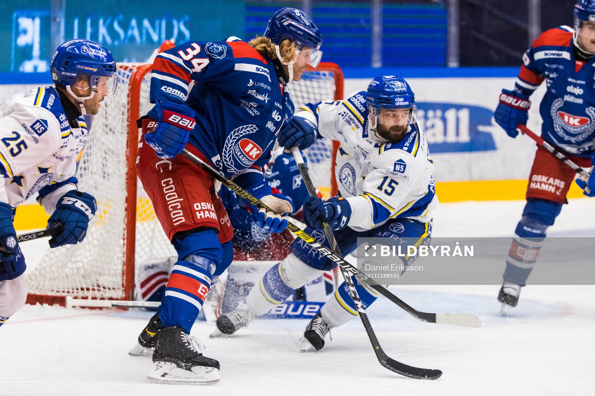 Oskarshamns Philip Samuelsson och Leksands Otto Paajanen