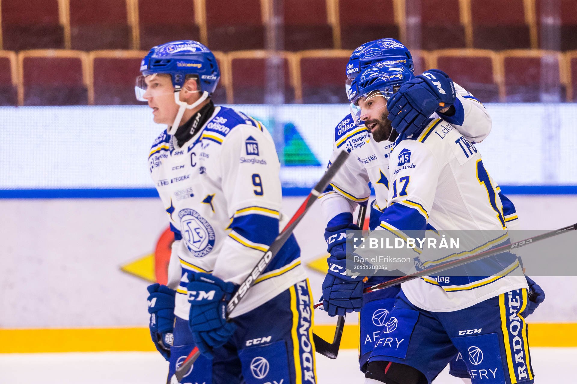 Leksands Daniel Olsson-Trkulja jublar