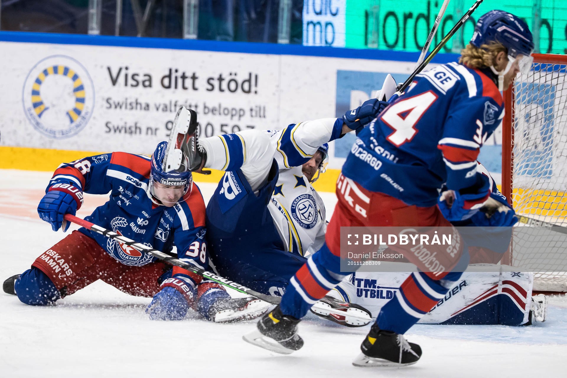 Oskarshamns Nichlas Torp och Leksands Jonas Ahnelöv