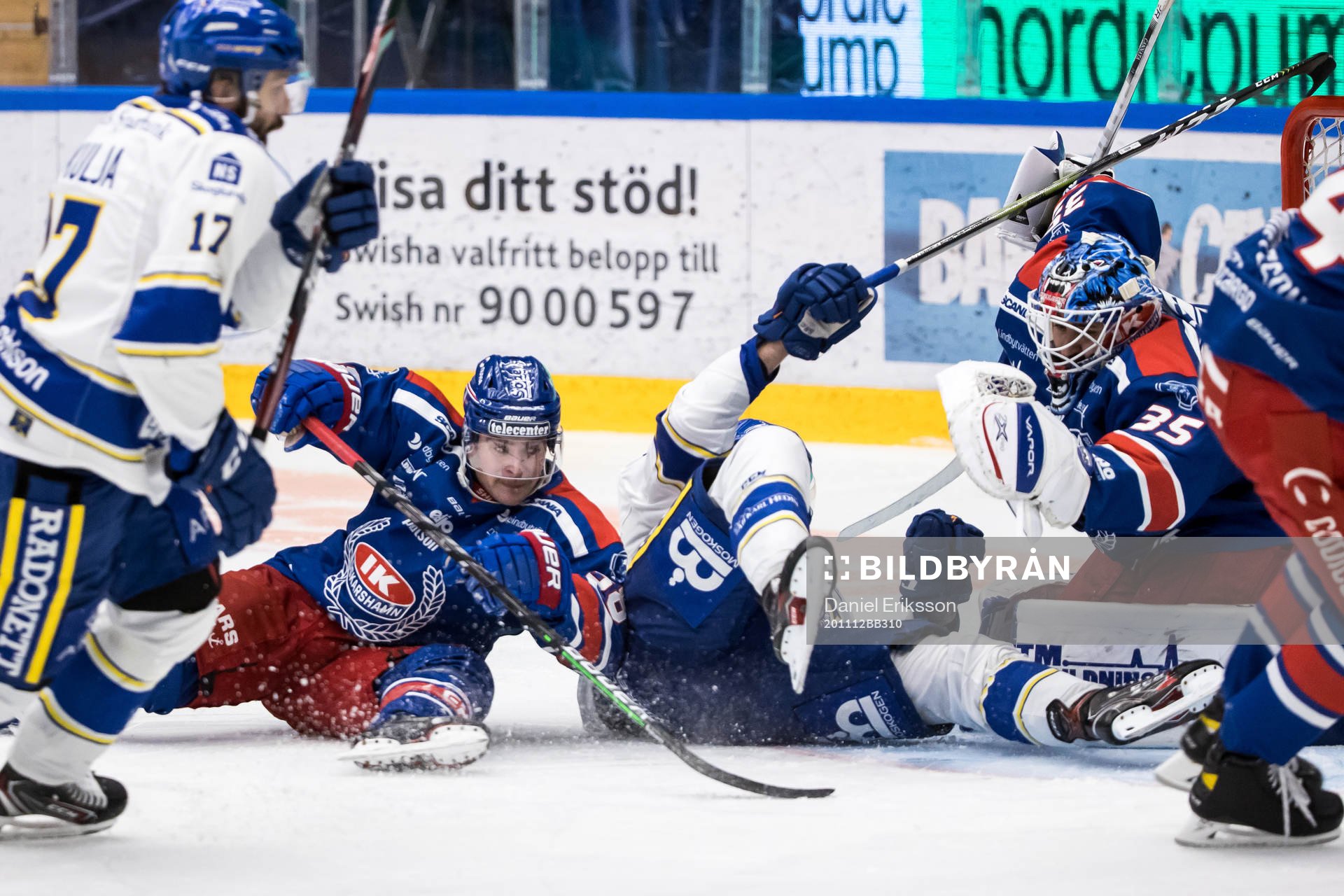 Oskarshamns Nichlas Torp och Leksands Jonas Ahnelöv och