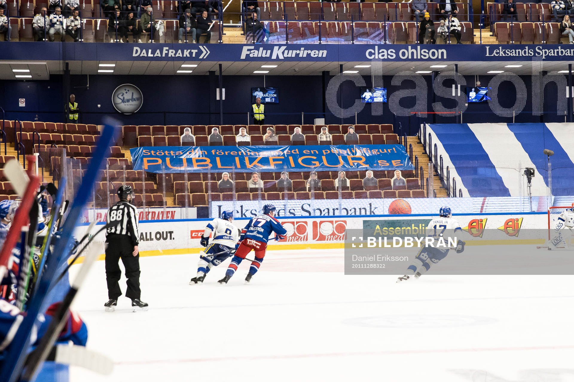 Läktare i Tegera Arena