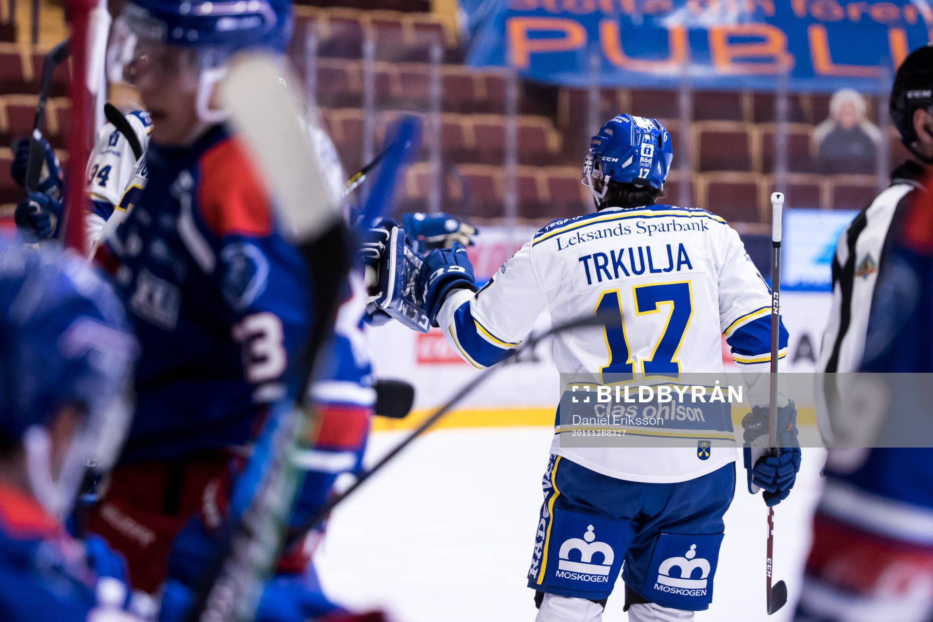 Leksands Daniel Olsson Trkulja jubel