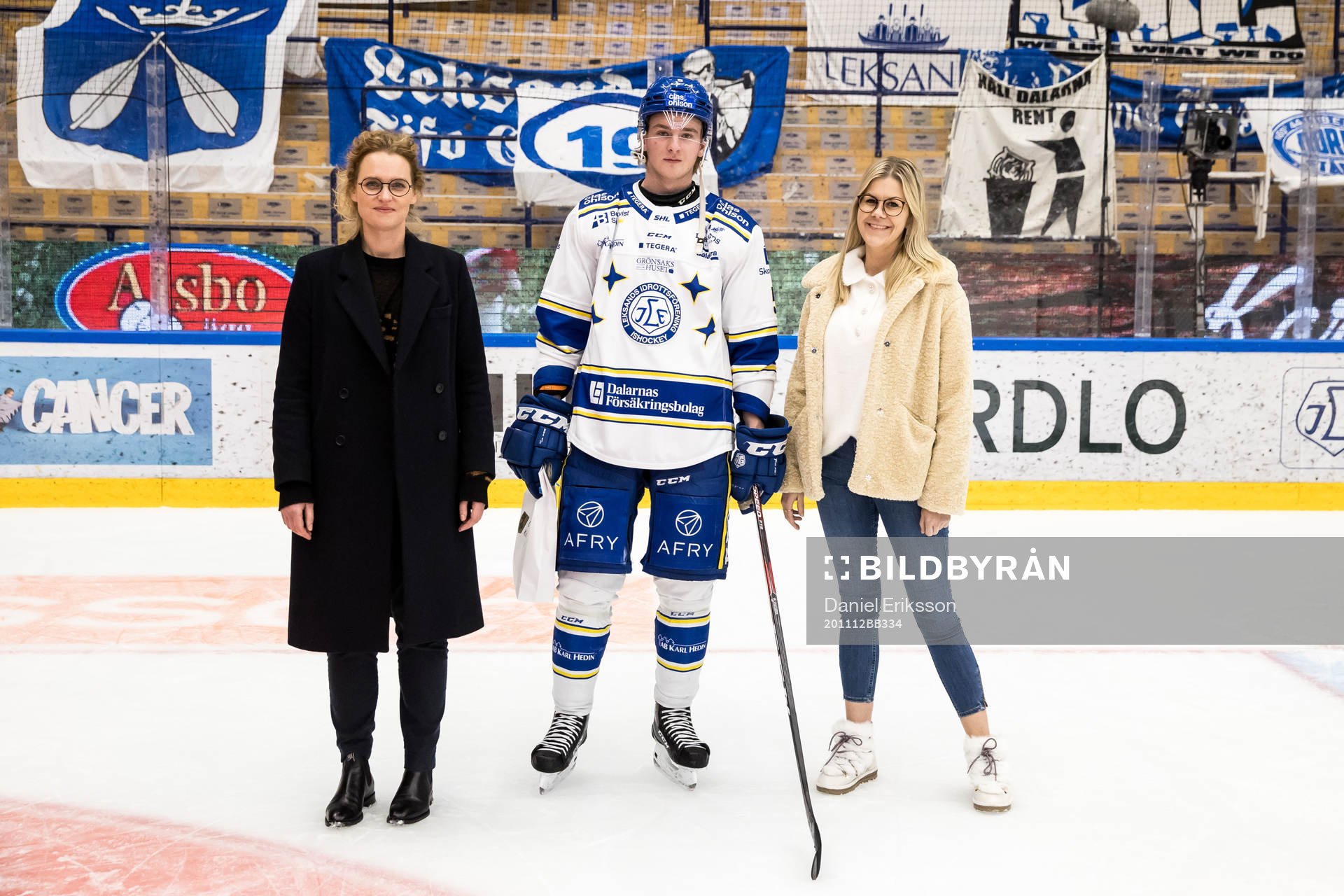 Leksands Calle Själin utsedd till matchens lirare