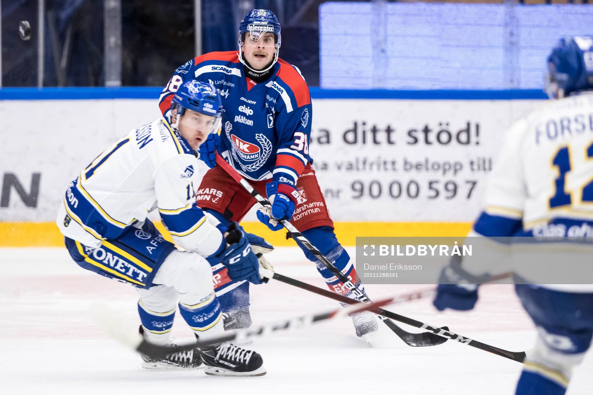 Leksands Martin Karlsson och Oskarshamns Nichlas Torp