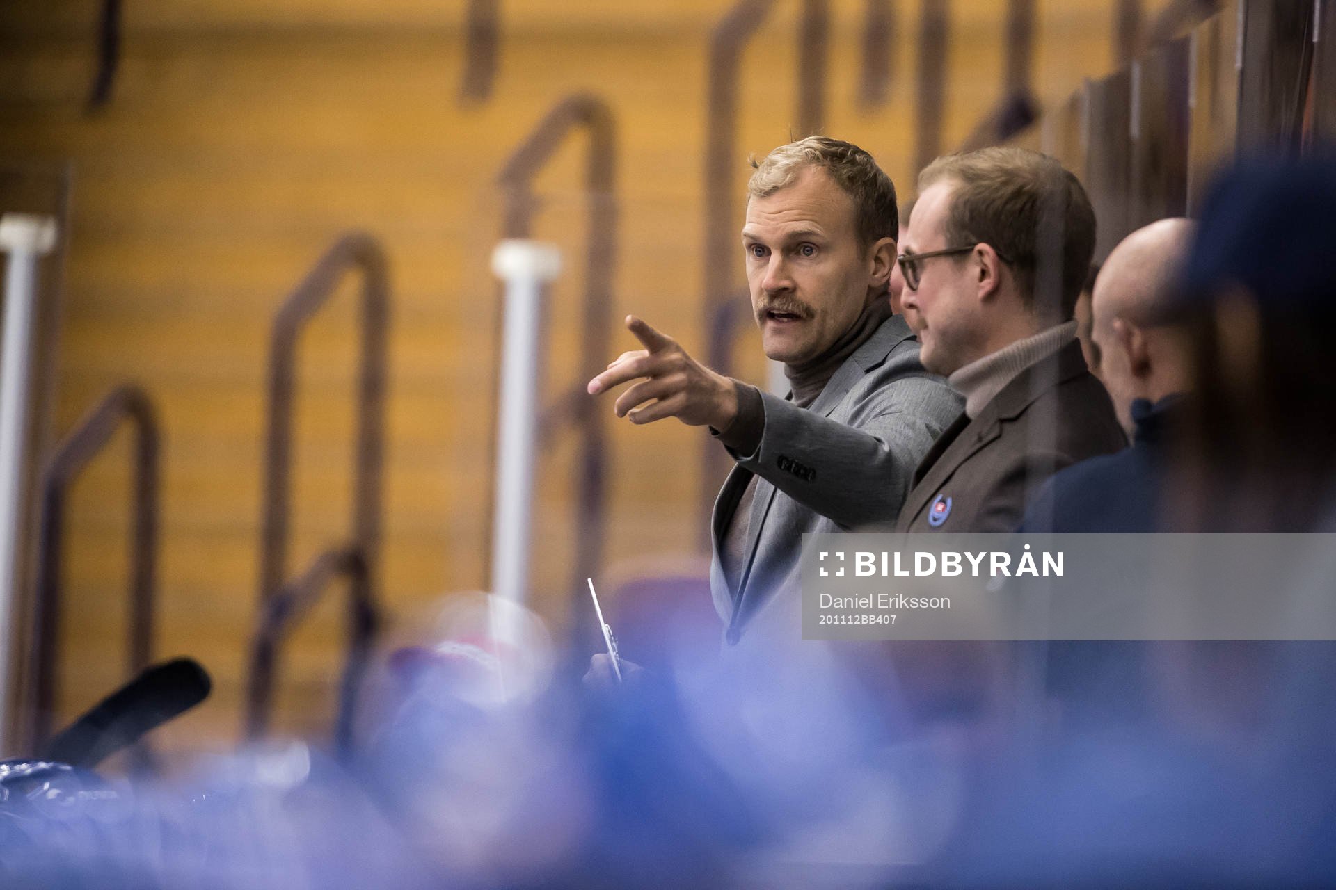 Oskarshamns assisternade tränare Mathias Tjärnqvist