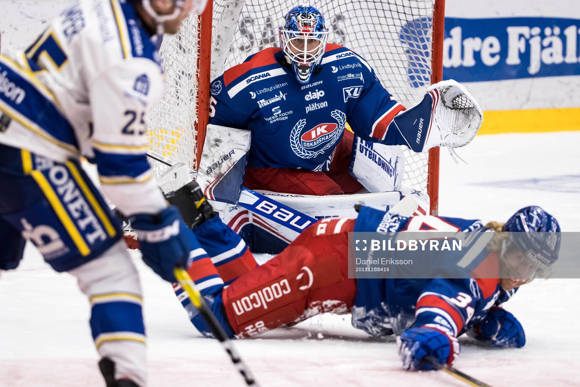 Oskarshamns målvakt Joe Cannata