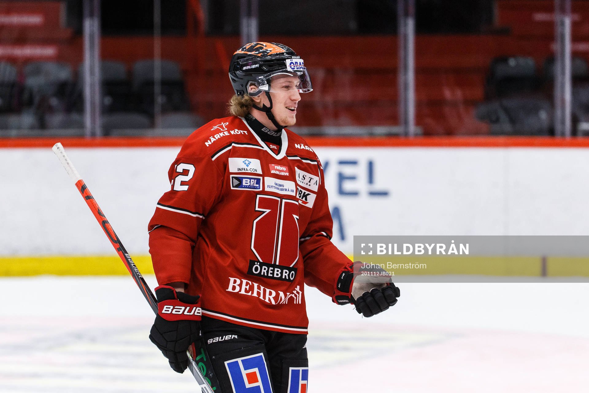 Örebros Robin Salo jublar