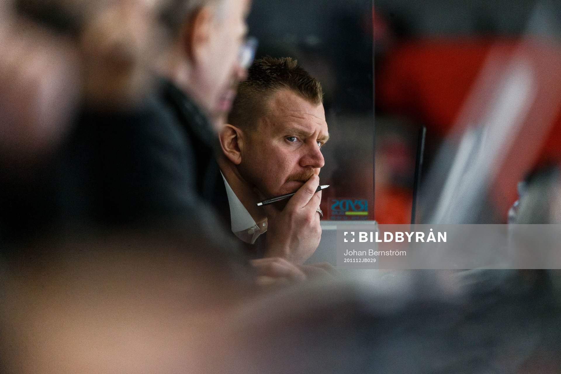 Malmö Redhawks assisterande tränare Jesper Mattsson på