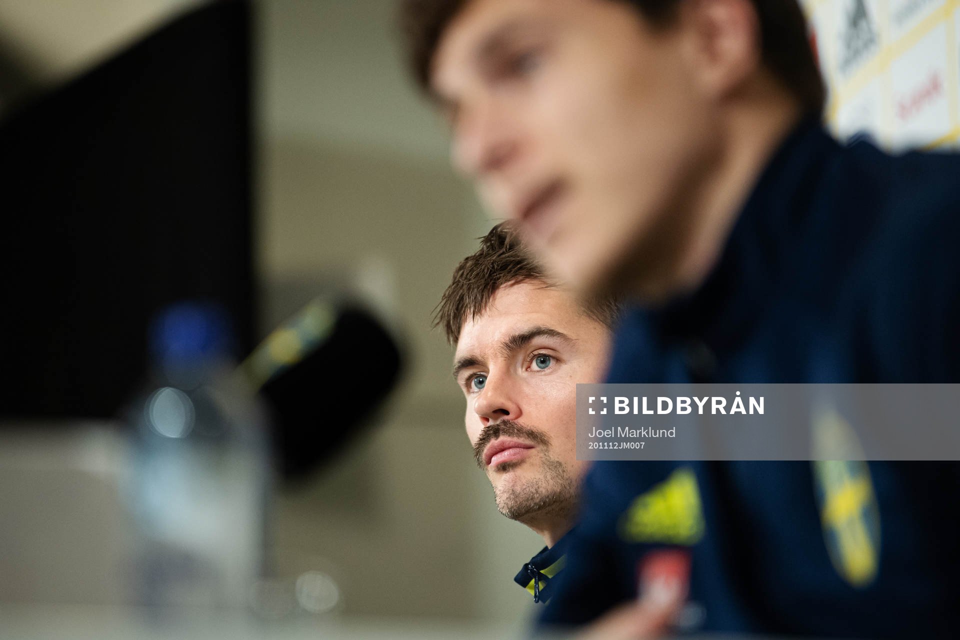 Mikael Lustig of the Swedish national football team