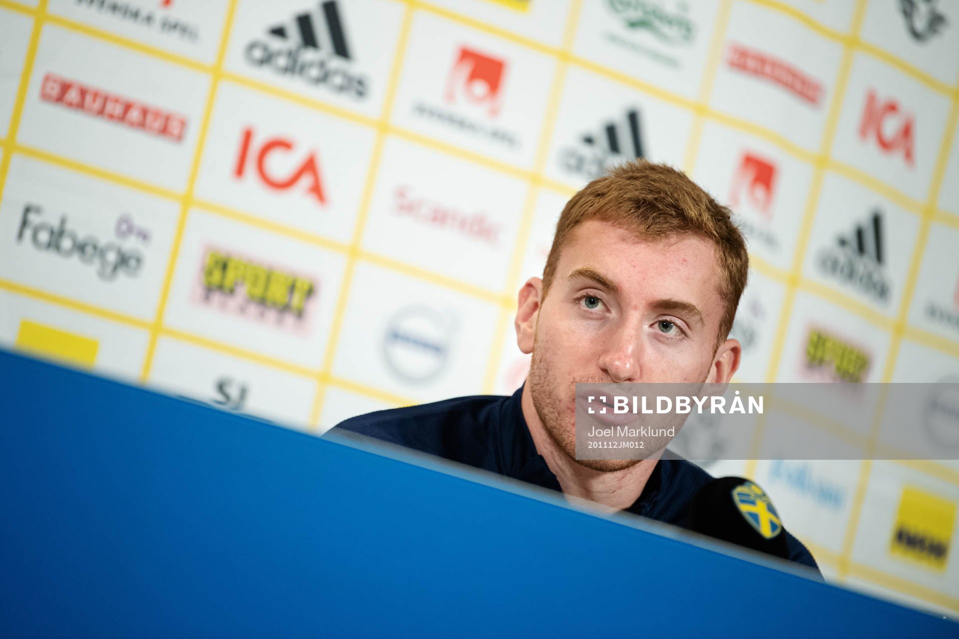 Dejan Kulusevski of the Swedish national football team