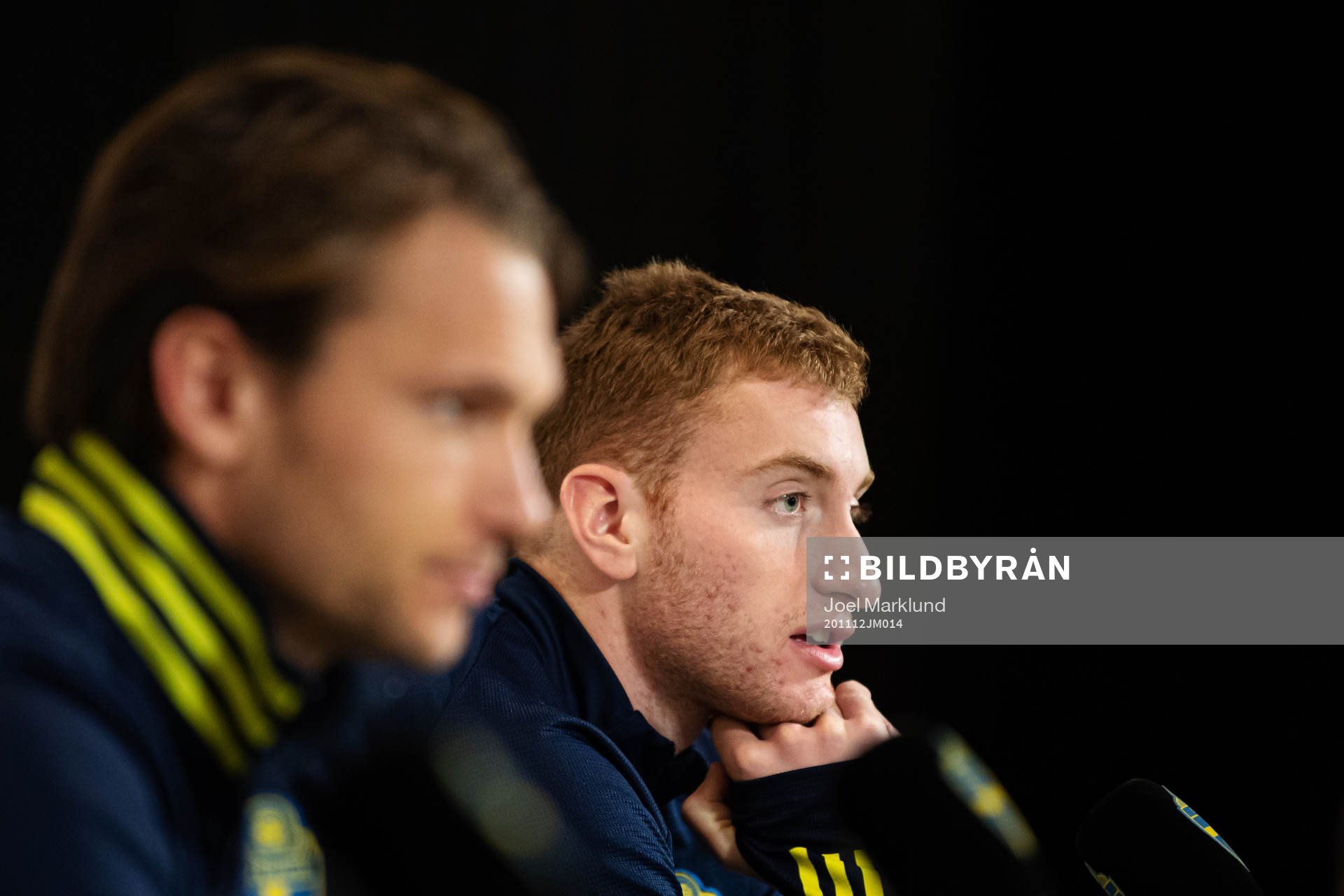 Dejan Kulusevski of the Swedish national football team