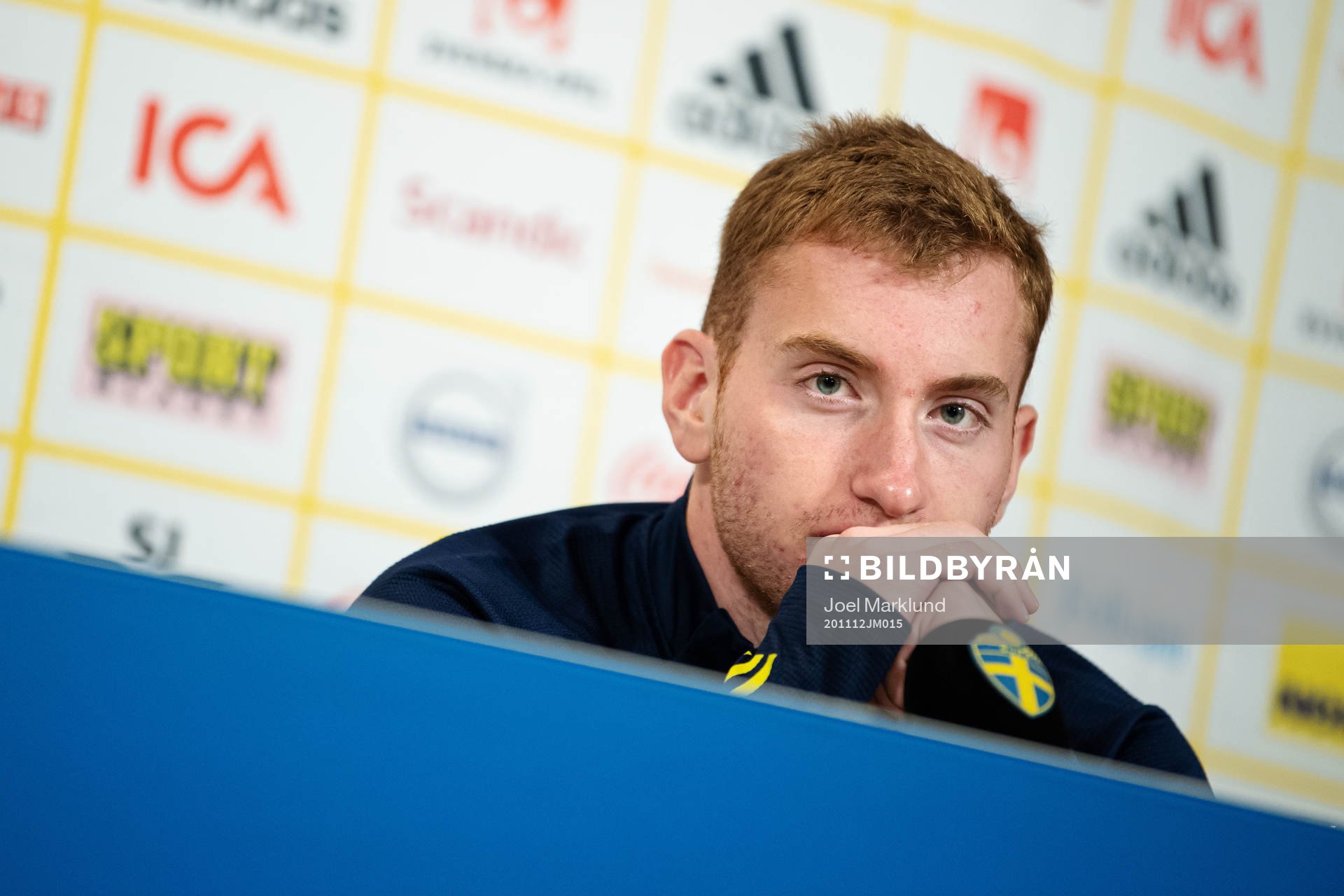 Dejan Kulusevski of the Swedish national football team