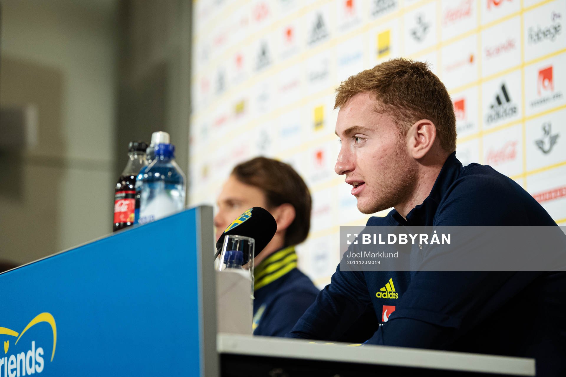 Dejan Kulusevski of the Swedish national football team