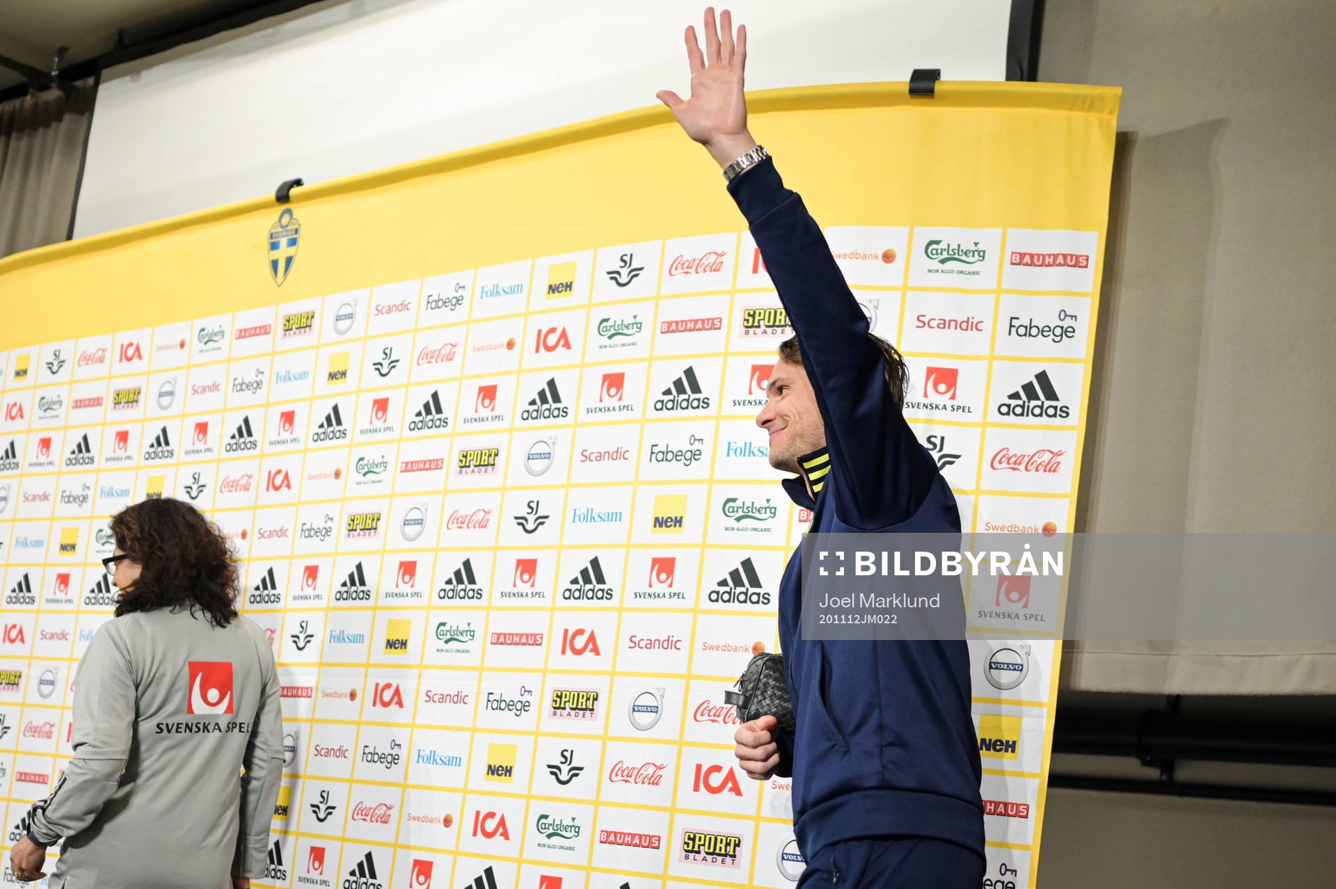 Albin Ekdal of the Swedish national football team